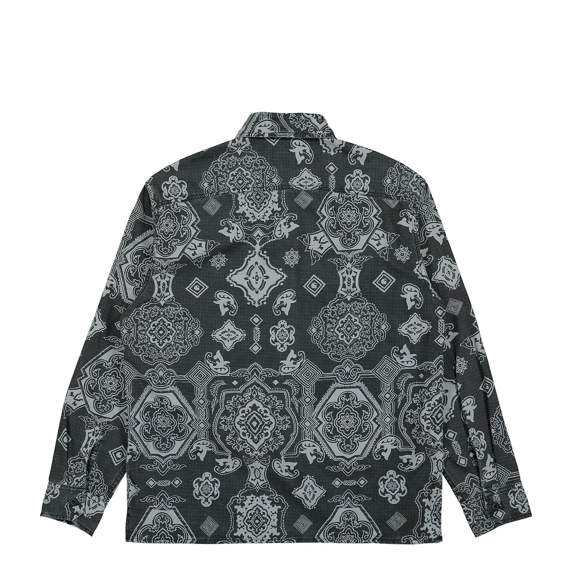 Carhartt WIP L/S Verse Shirt Verse Print Black Shirts Material | Overkill