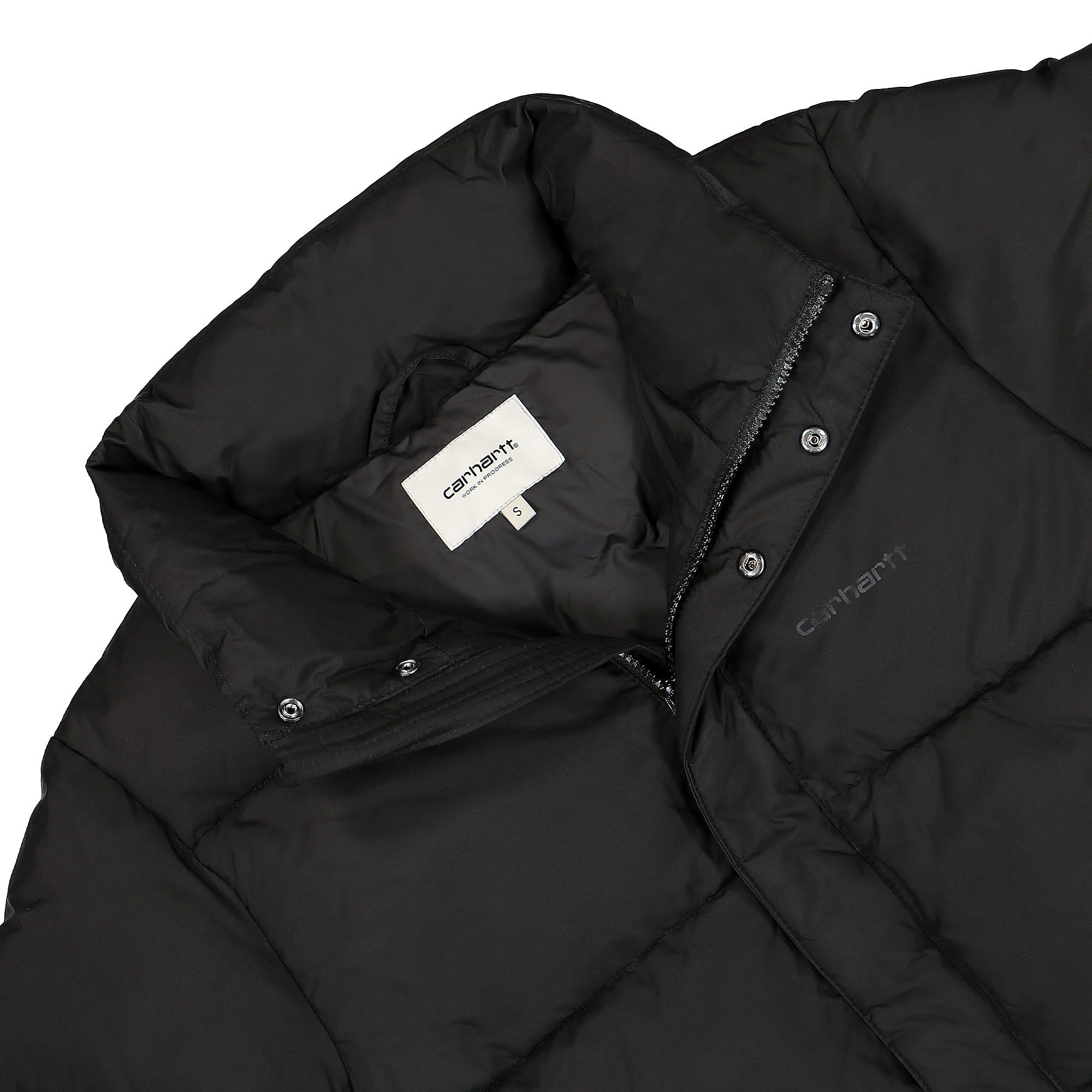 Carhartt WIP W Doville Jacket Black / Black Jackets Close-up | Overkill