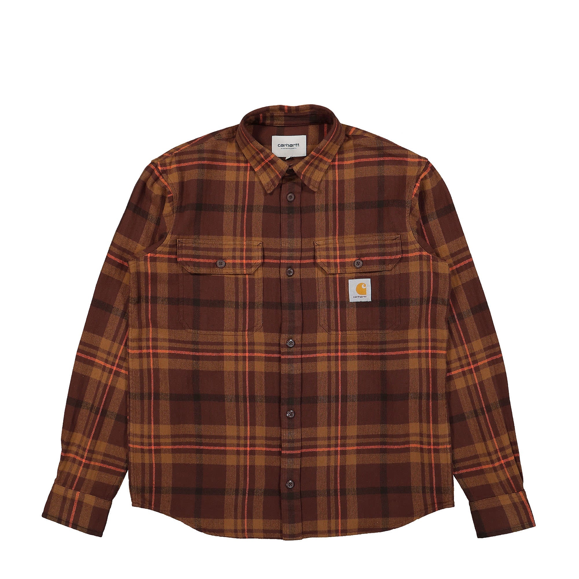 Carhartt WIP L/S Wallace Shirt Wallace Check Ale Shirts I030803.15H.XX.03 | Overkill