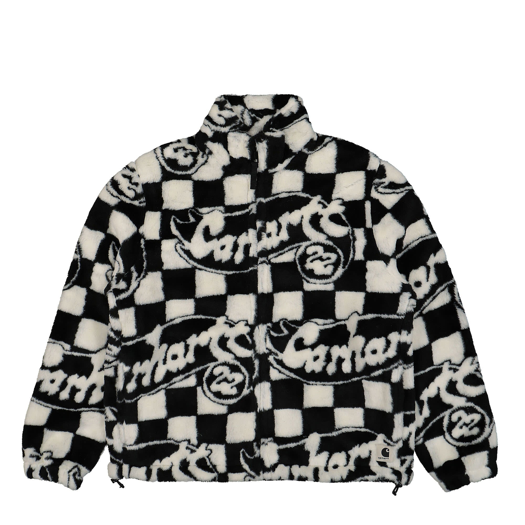 Carhartt WIP W Plains Liner Joyride Jacquard Black / Wax Jackets I030818.10Y.XX.03 | Overkill
