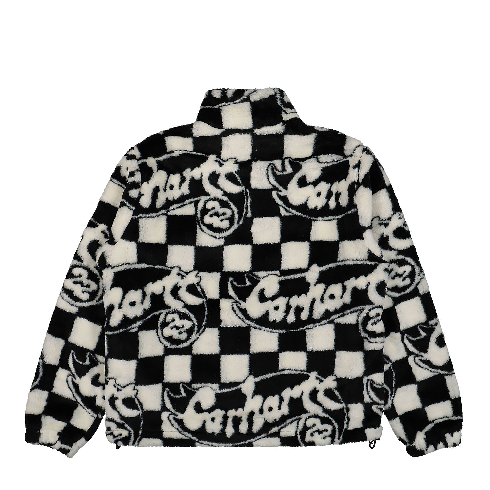Carhartt WIP W Plains Liner Joyride Jacquard Black / Wax Jackets Material | Overkill
