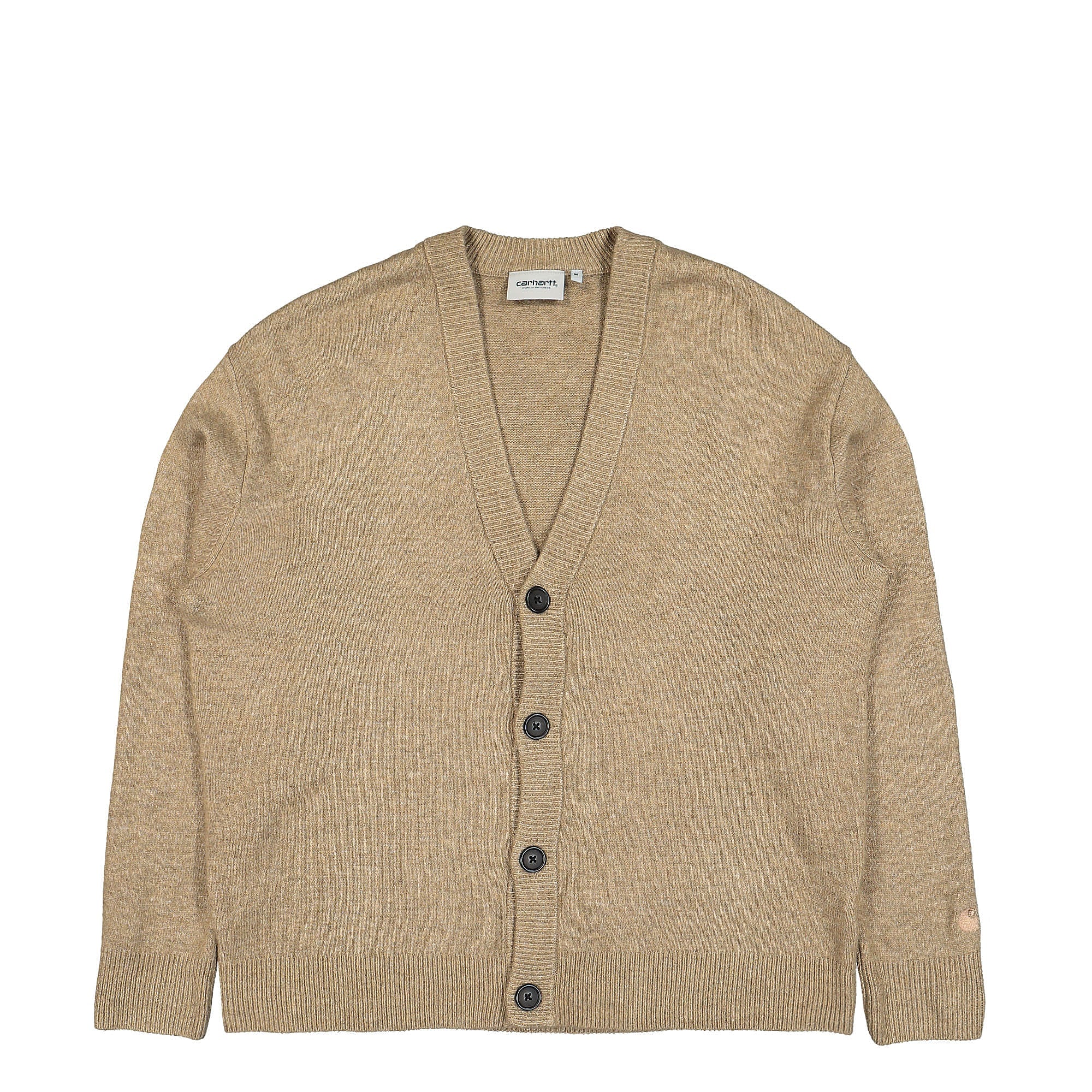 Carhartt WIP Albion Cardigan Jasper Heather Cardigans I030823.19G.XX.03 | Overkill