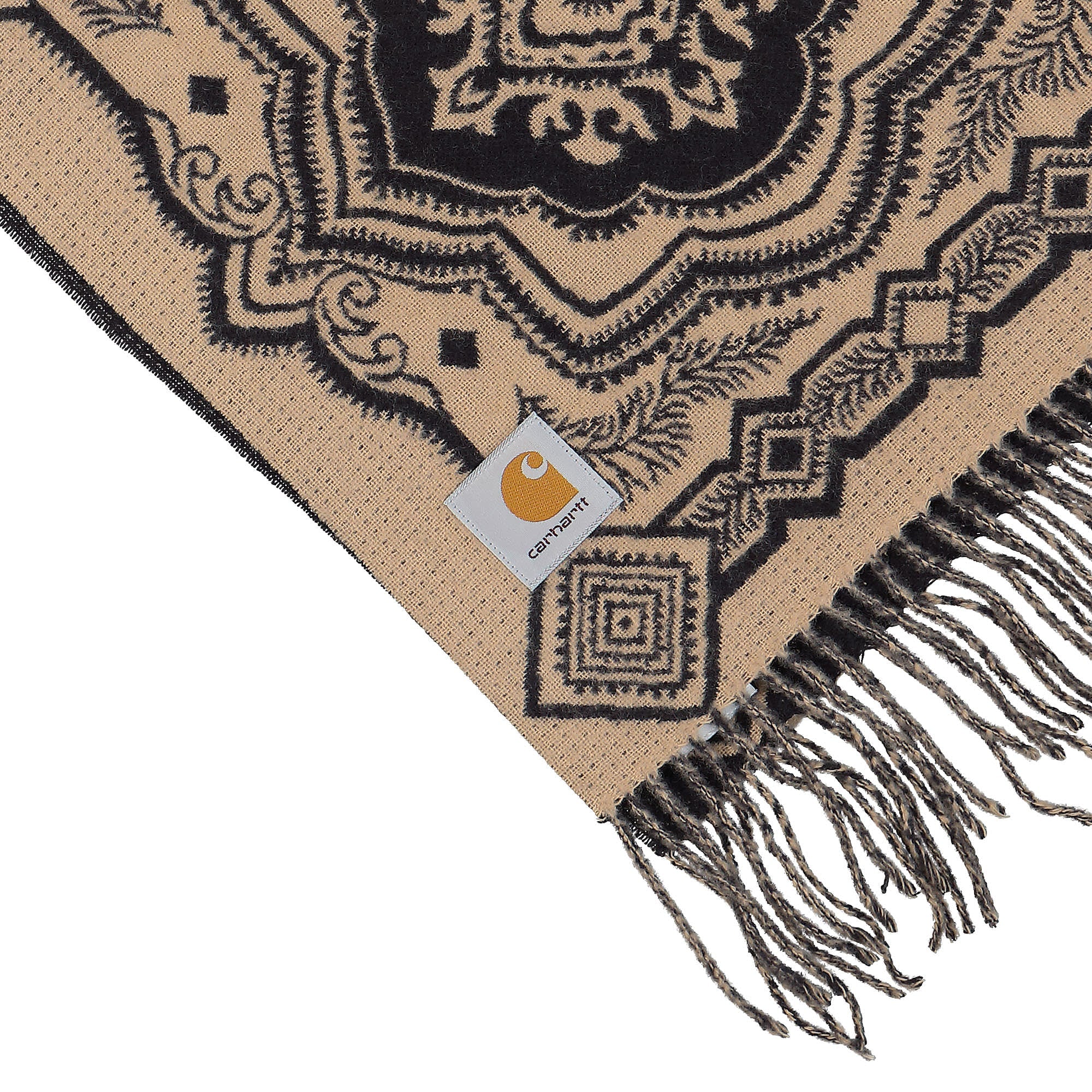 Carhartt WIP Verse Scarf Dusty H Brown Scarves Detail view 1 | Overkill