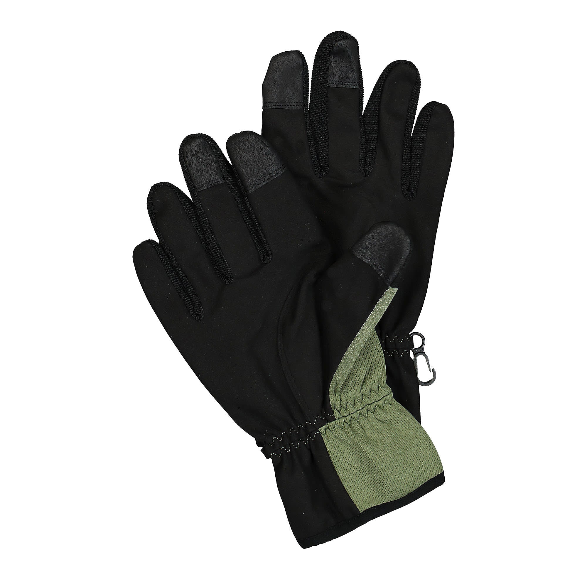 Carhartt WIP Derek Gloves Seaweed Gloves Close-up | Overkill