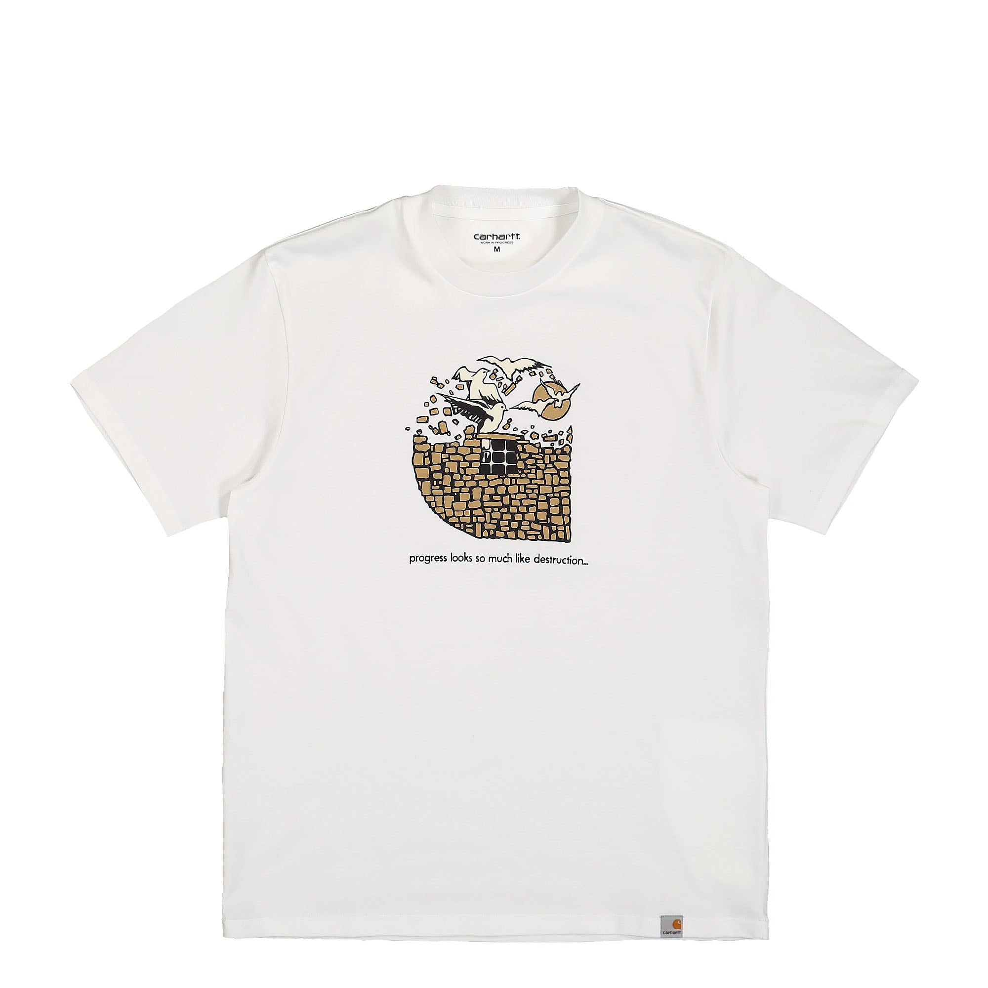 Carhartt WIP S/S Freedom T-Shirt White T-Shirts I030977.02.XX.03 | Overkill