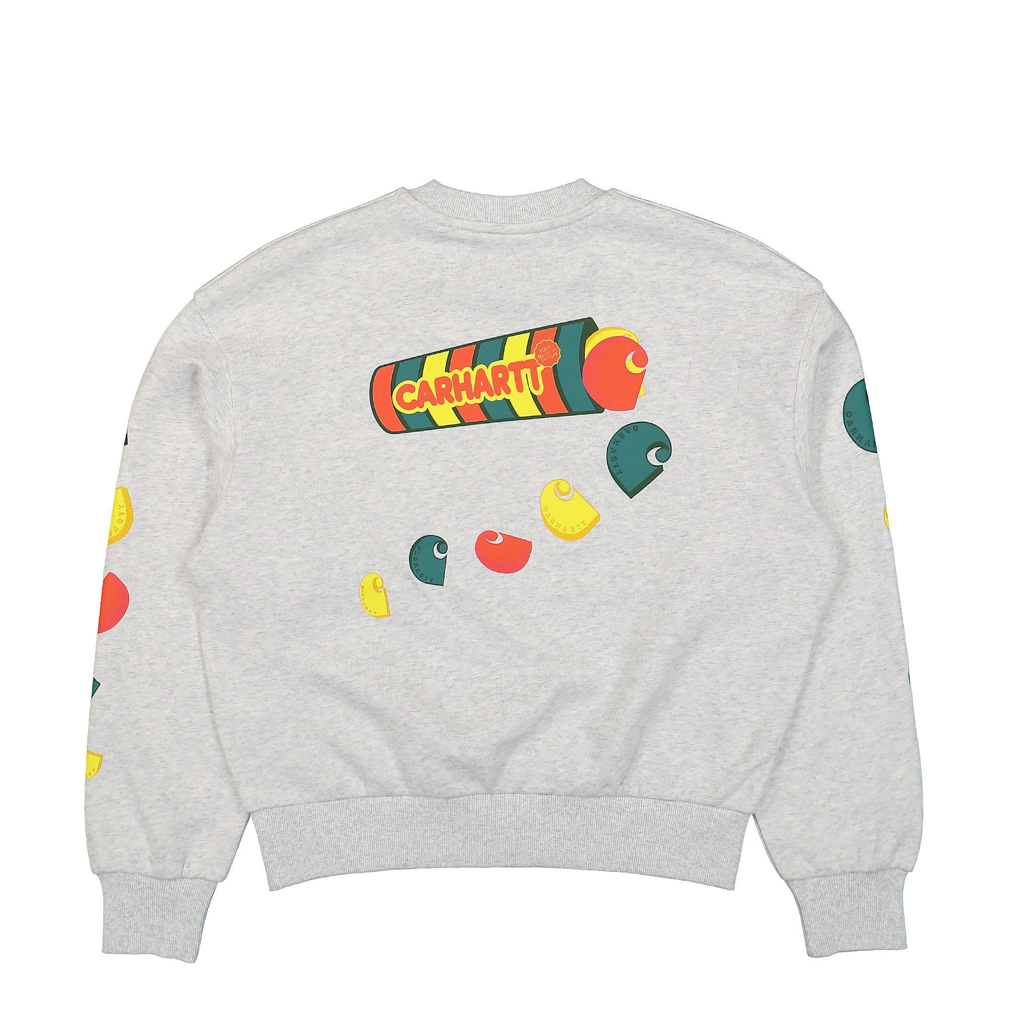 Carhartt WIP W Frolo Sweatshirt Ash Heather Sweatshirts Material | Overkill