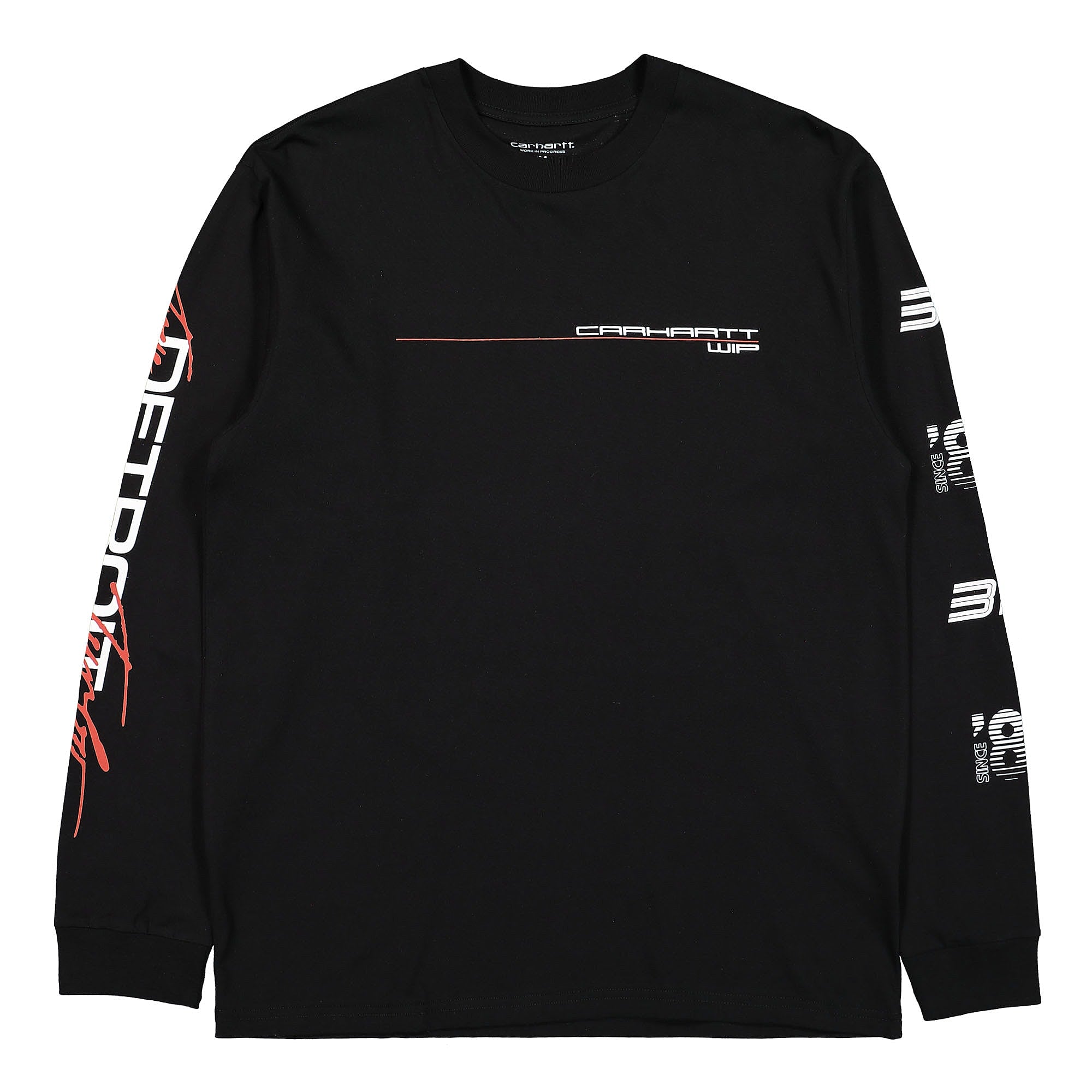 Carhartt WIP L/S Detroit Turbo T-Shirt Black Longsleeves I031002.89.XX.03 | Overkill