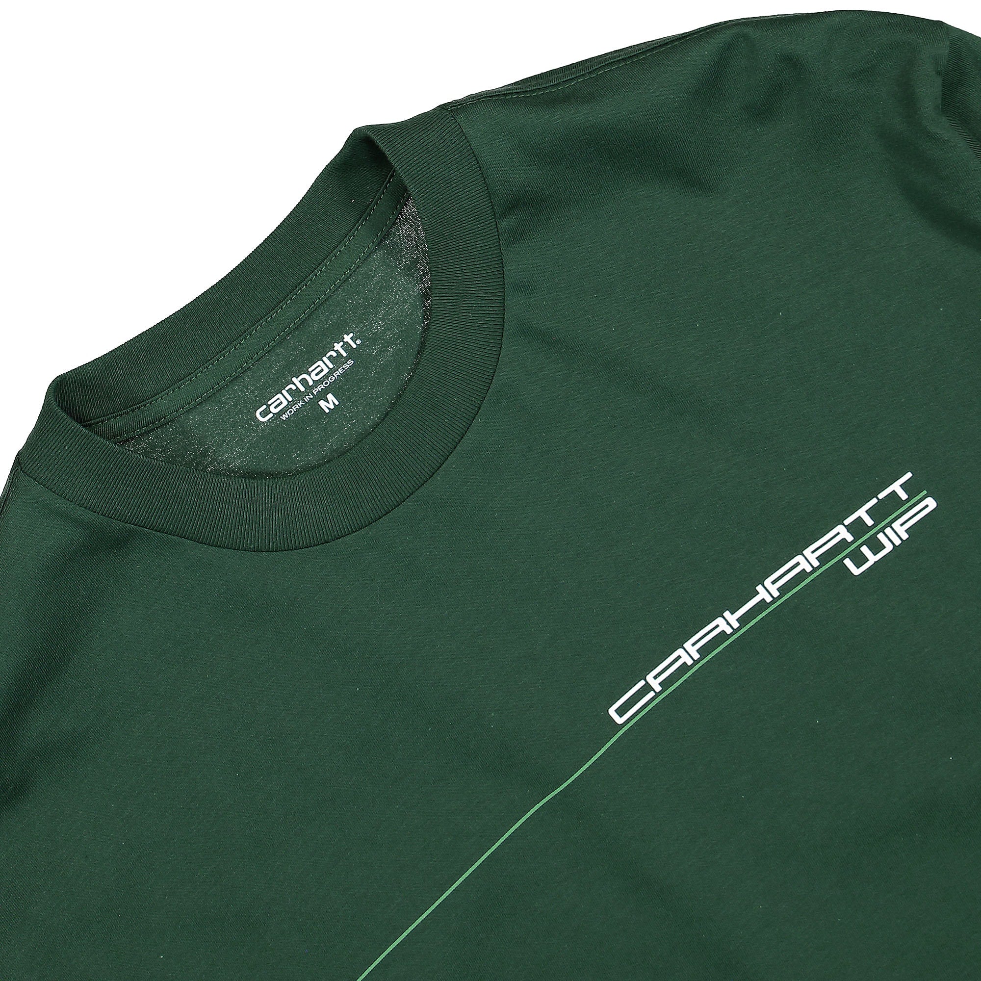 Carhartt WIP L/S Detroit Turbo T-Shirt Juniper Longsleeves Material | Overkill