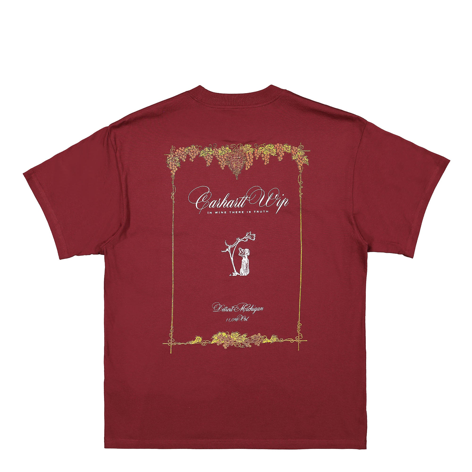 Carhartt WIP S/S Vino T-Shirt Corvina T-Shirts Close-up | Overkill