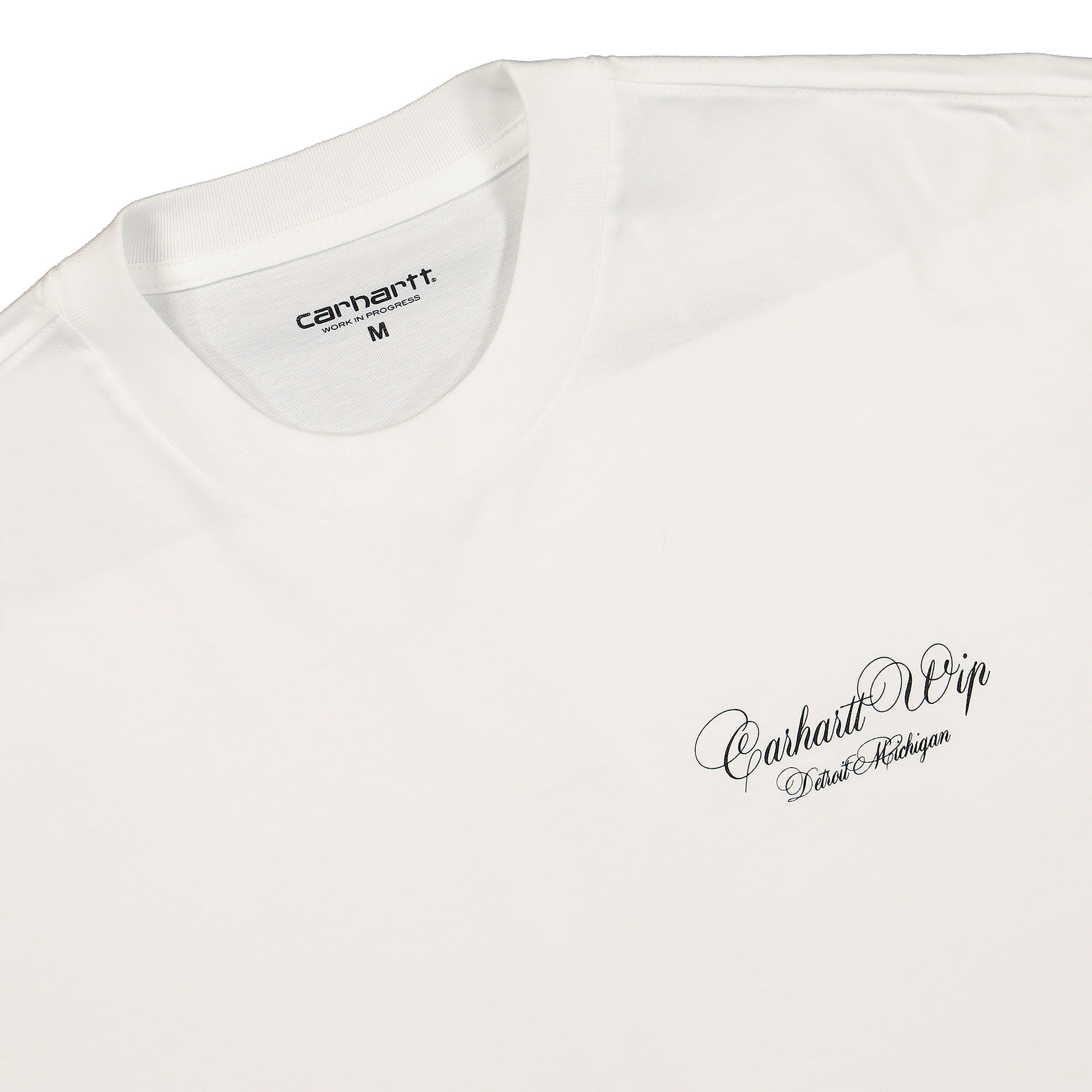 Carhartt WIP S/S Vino T-Shirt White T-Shirts Close-up | Overkill