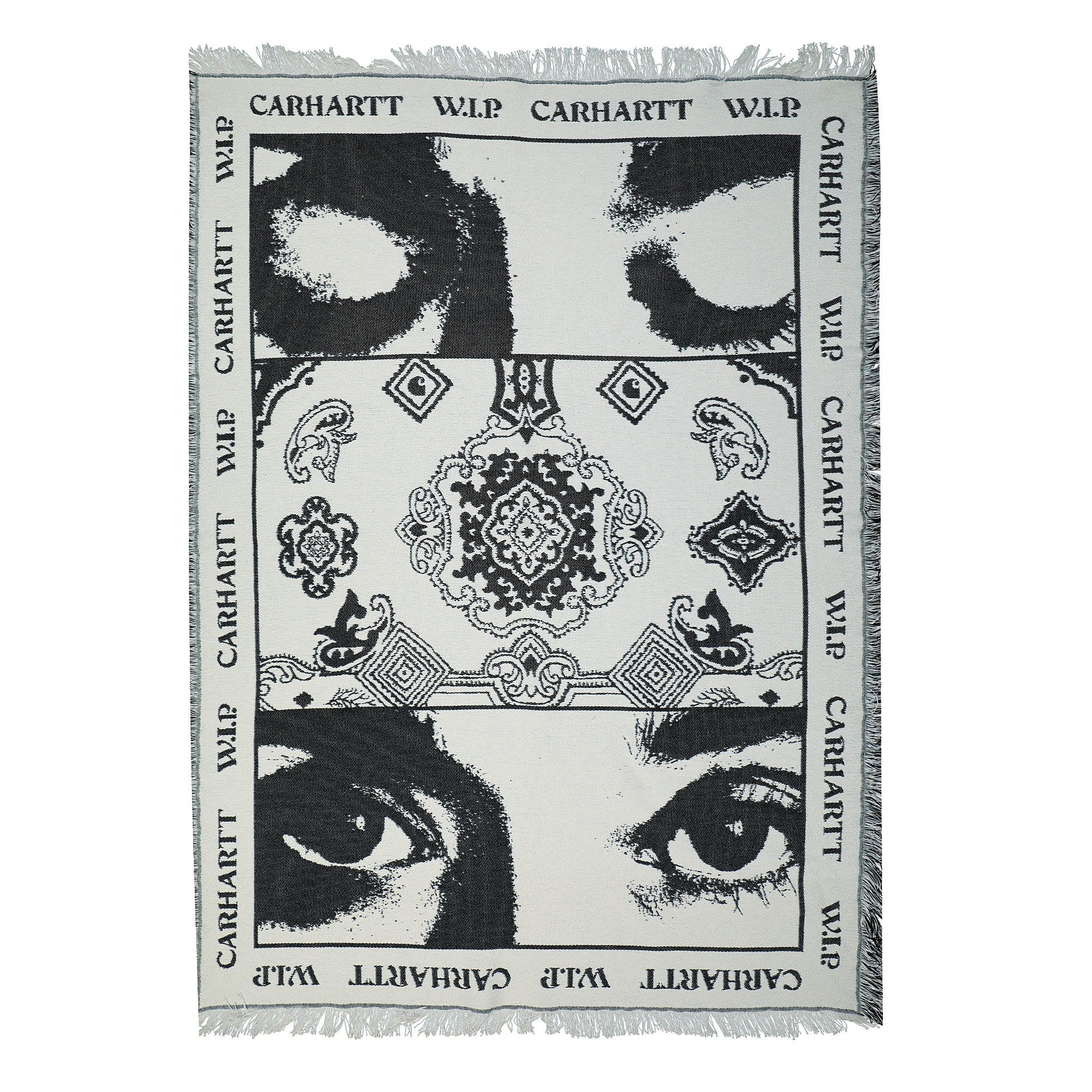 Carhartt WIP Scope Woven Blanket Wax / Black Blankets I031016.0D3.XX.06 | Overkill