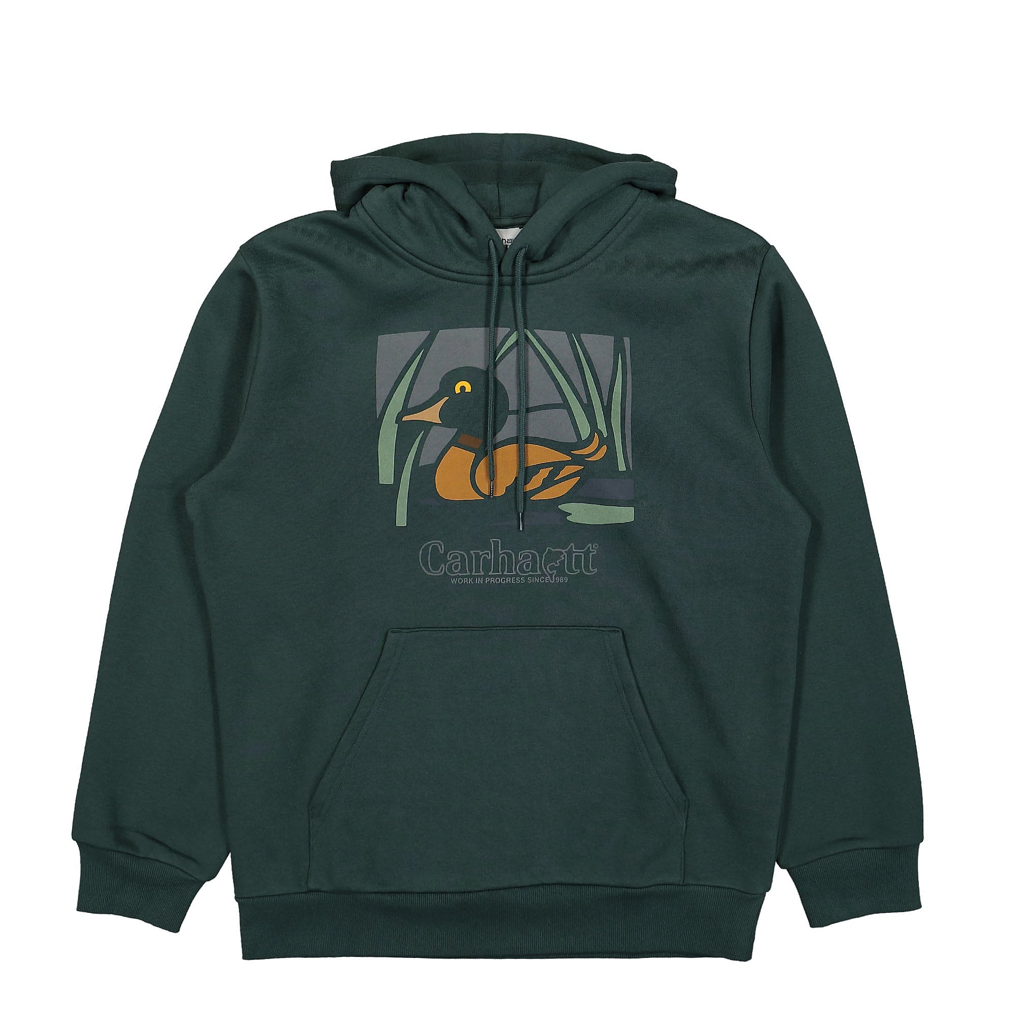 Carhartt WIP Hooded Duck Pond Sweat Juniper Hoodies I031019.0WD.XX.03 | Overkill