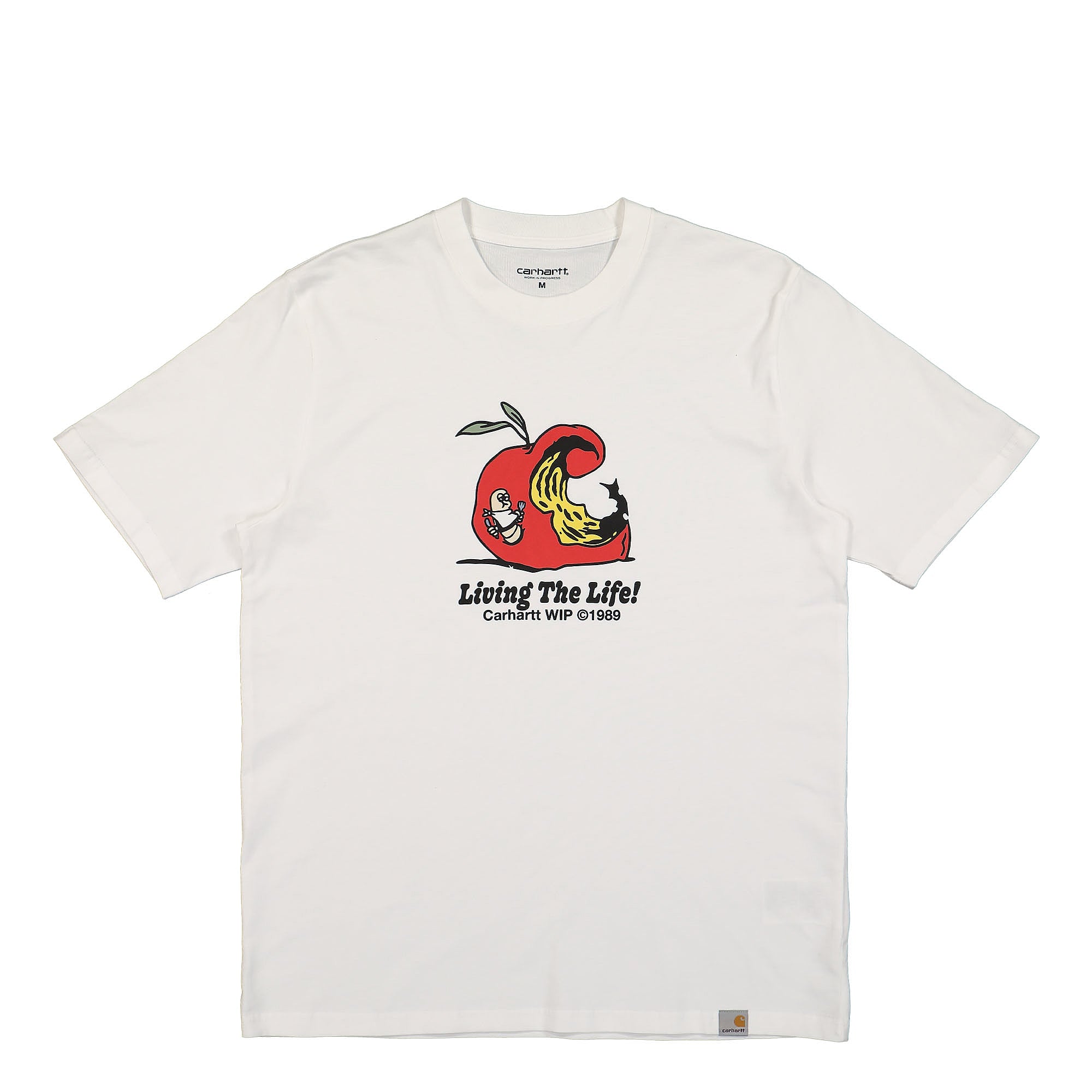 Carhartt WIP S/S Appetite T-Shirt White T-Shirts I031022.02.XX.03 | Overkill
