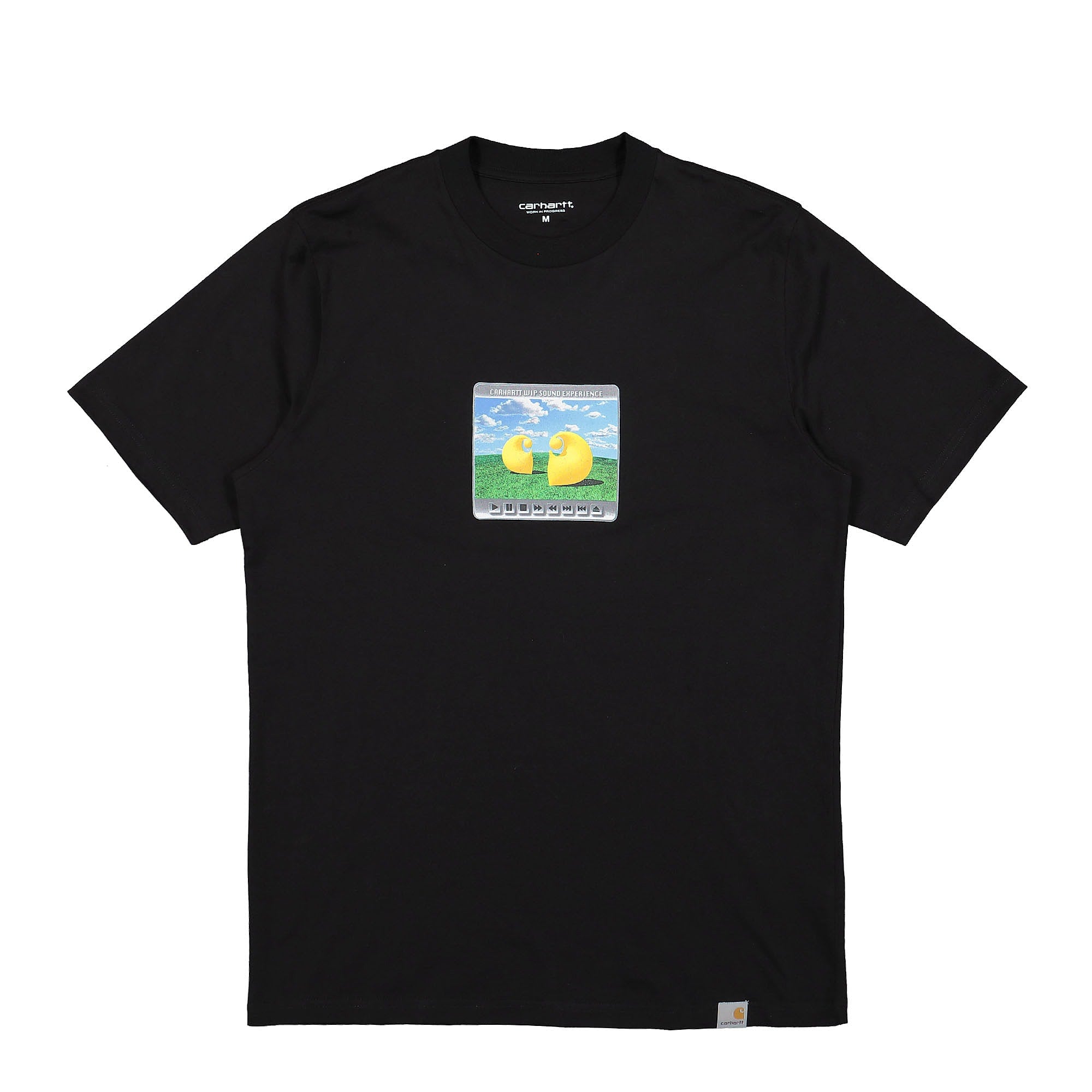 Carhartt WIP S/S Sound Experience T-Shirt Black T-Shirts I031027.89.XX.03 | Overkill