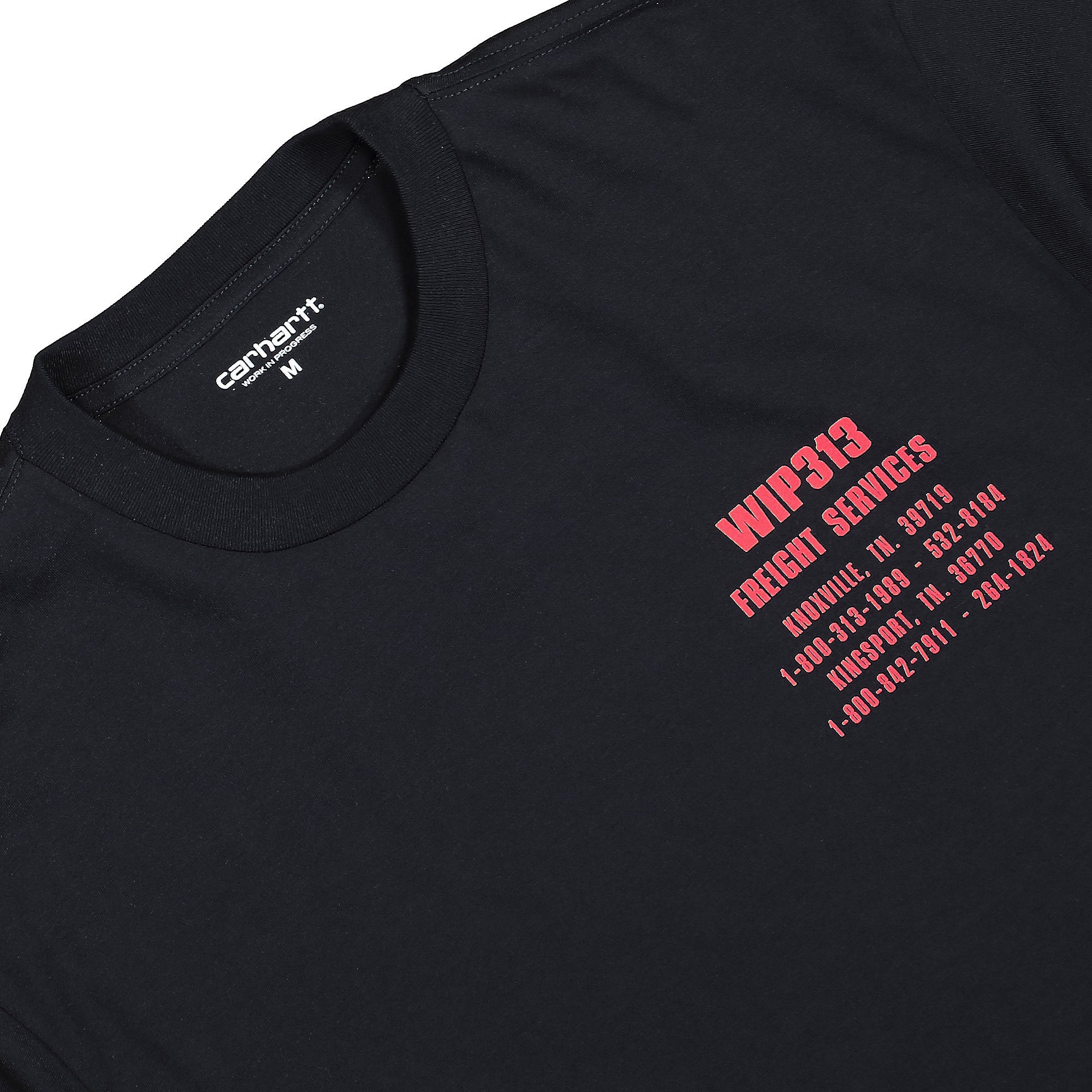 Carhartt WIP S/S Freight Services T-Shirt Dark Navy T-Shirts Material | Overkill