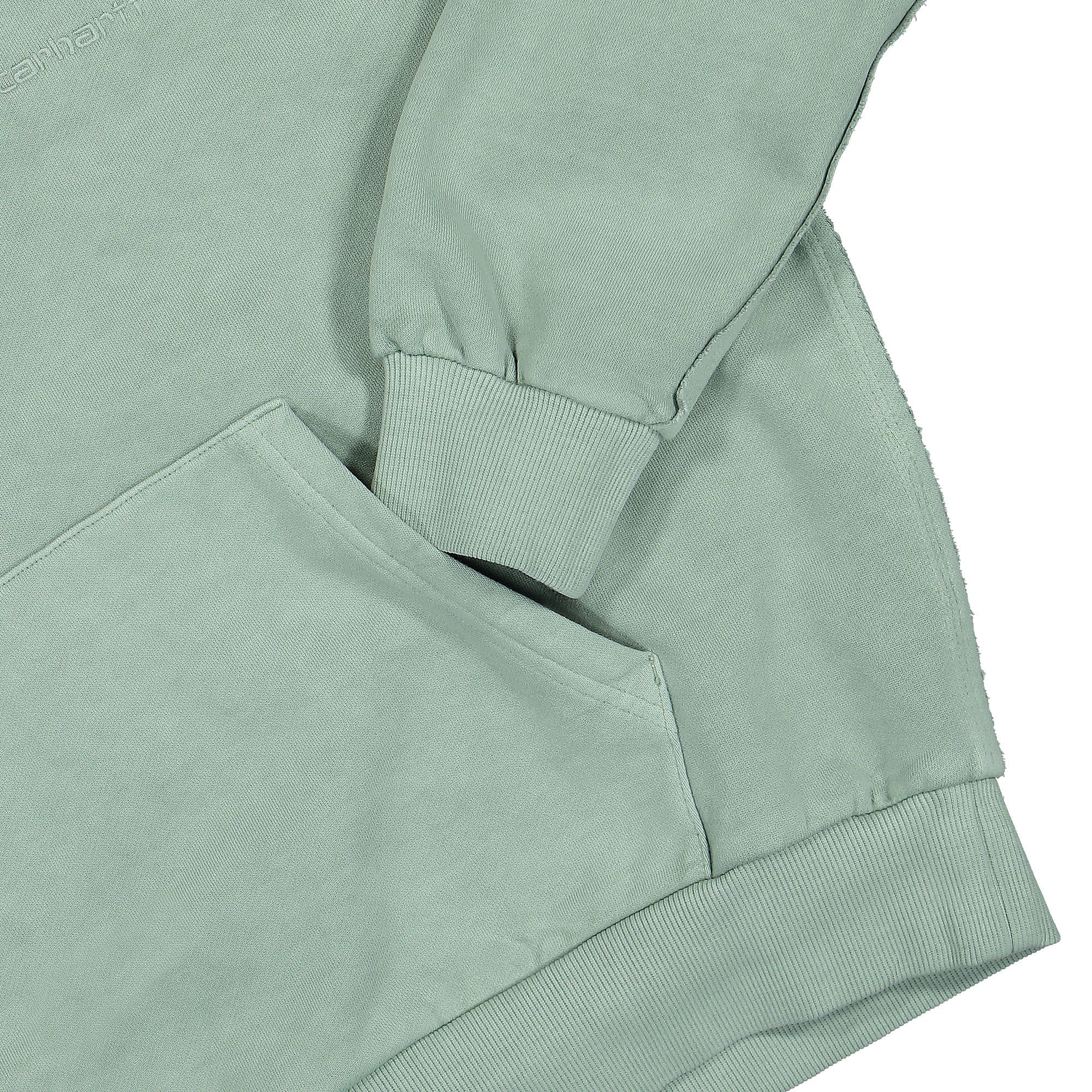 Carhartt WIP W Hooded Marfa Sweat Misty Sage Hoodies Detailfoto | Overkill