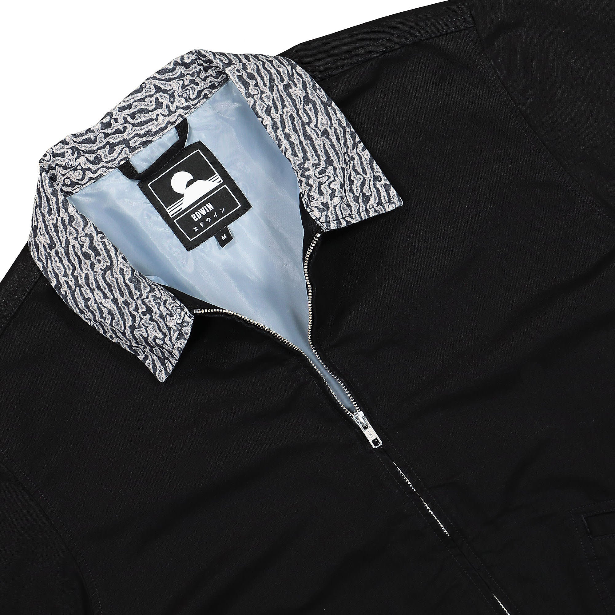 Edwin Aaren Jacket Lined Black Jackets Close-up | Overkill