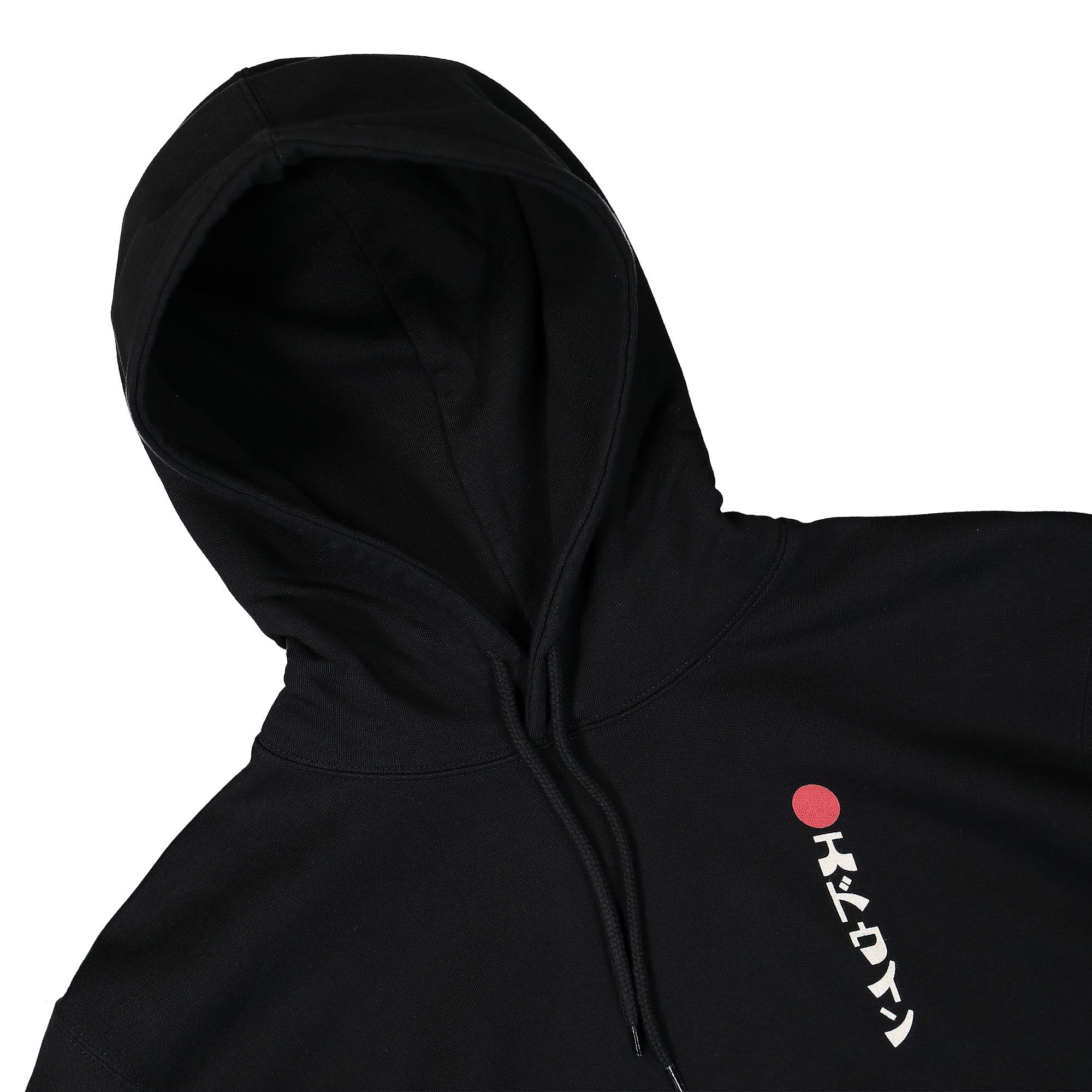 Edwin Kamifuji Hoodie Sweat Black Hoodies Material | Overkill