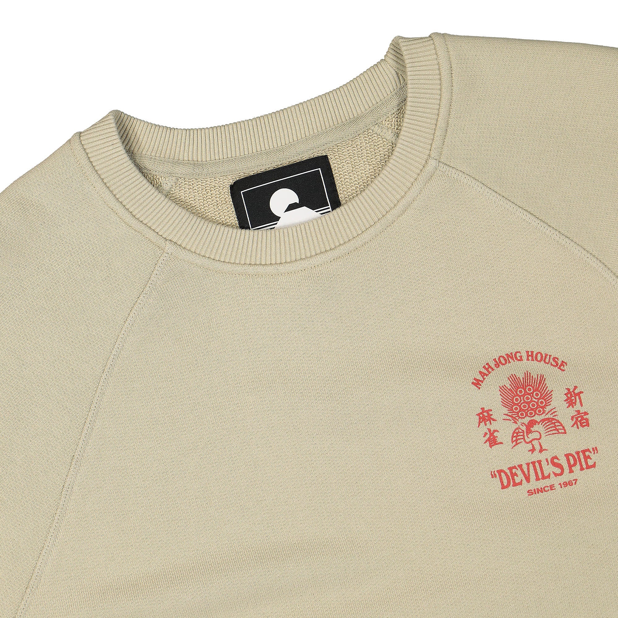 Edwin Devils Pie Sweat Abbey Stone Sweatshirts Close-up | Overkill