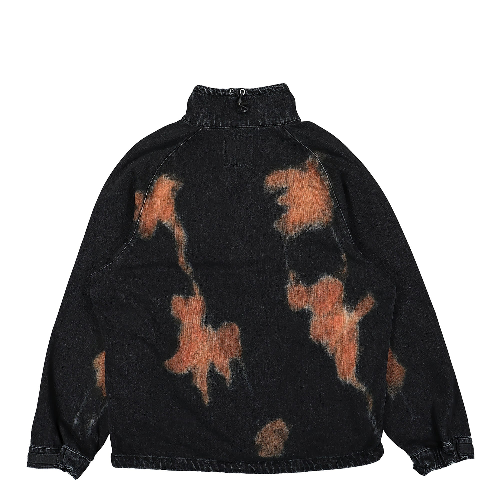 Edwin Crax Pop-Over Jacket Black Lava Stone Wash Jackets Material | Overkill
