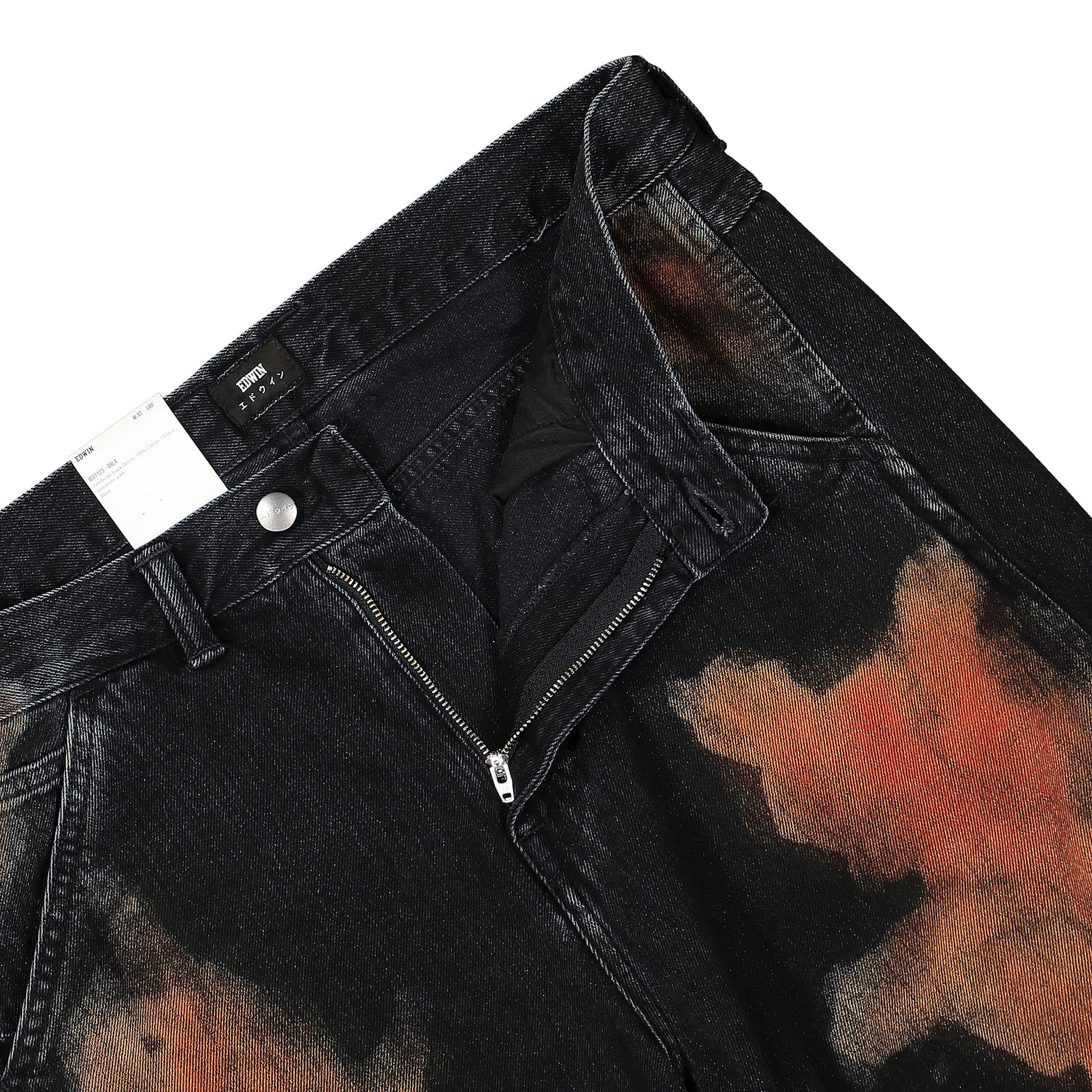 Edwin Operate Pant Black Sweat & Track Pants Detailfoto | Overkill