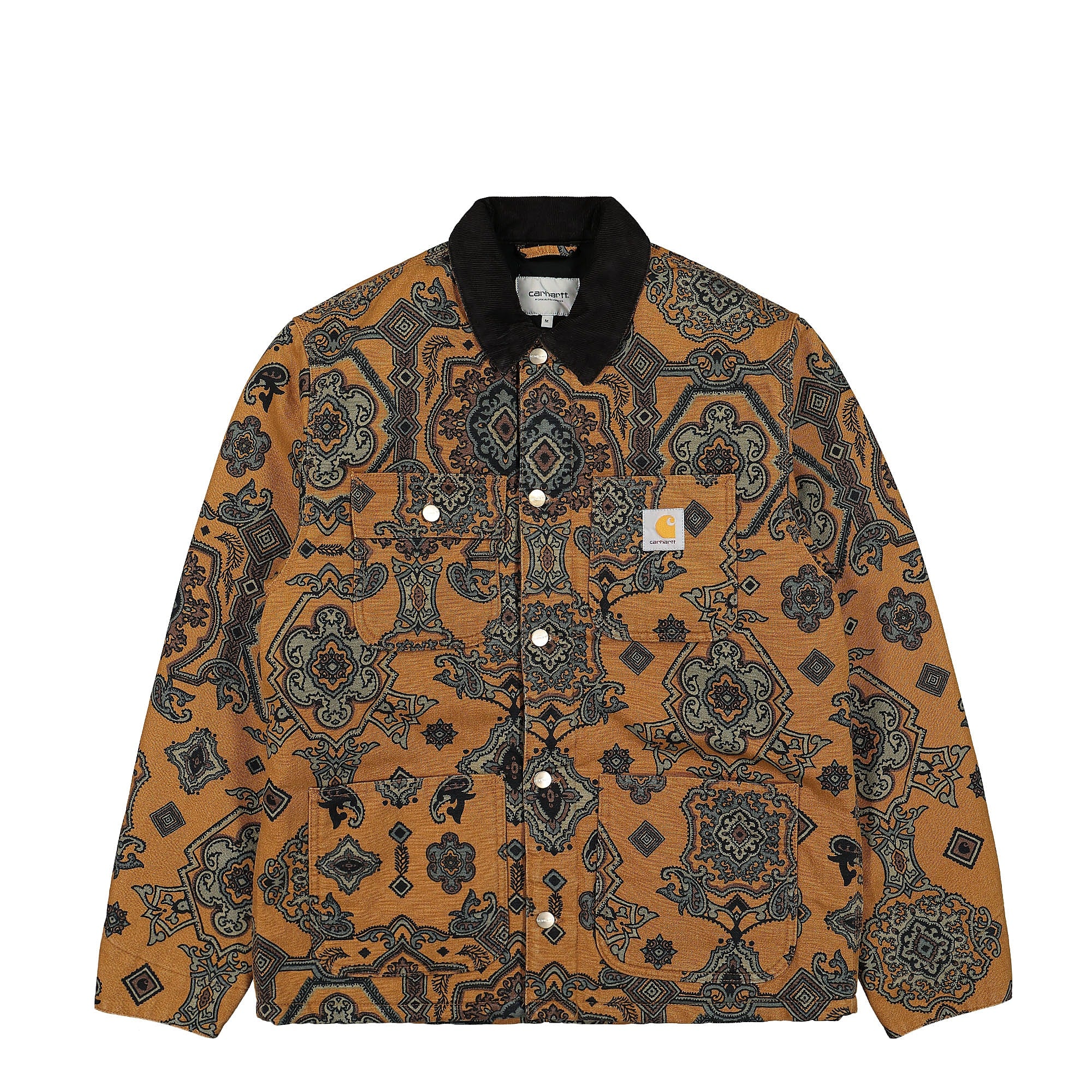Carhartt WIP Michigan Coat Hamilton Brown Multi Verse / Black Coats I031197.1BI.60.03 | Overkill