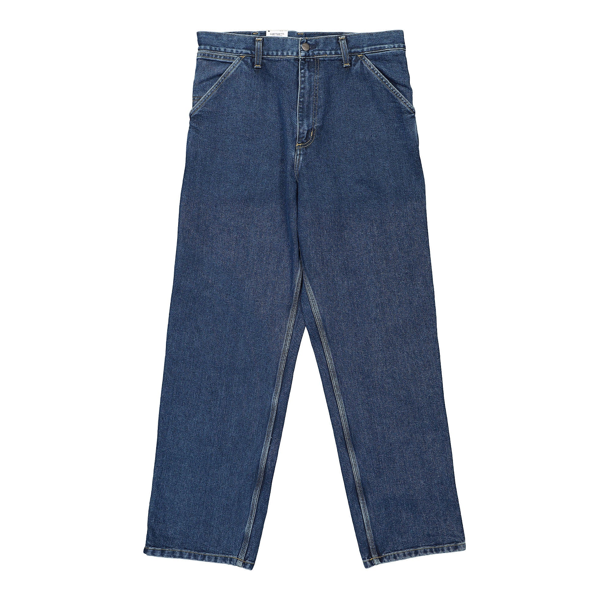 Carhartt WIP Single Knee Pant Blue Stone Washed Sweat & Track Pants I031245.01.06.32 | Overkill