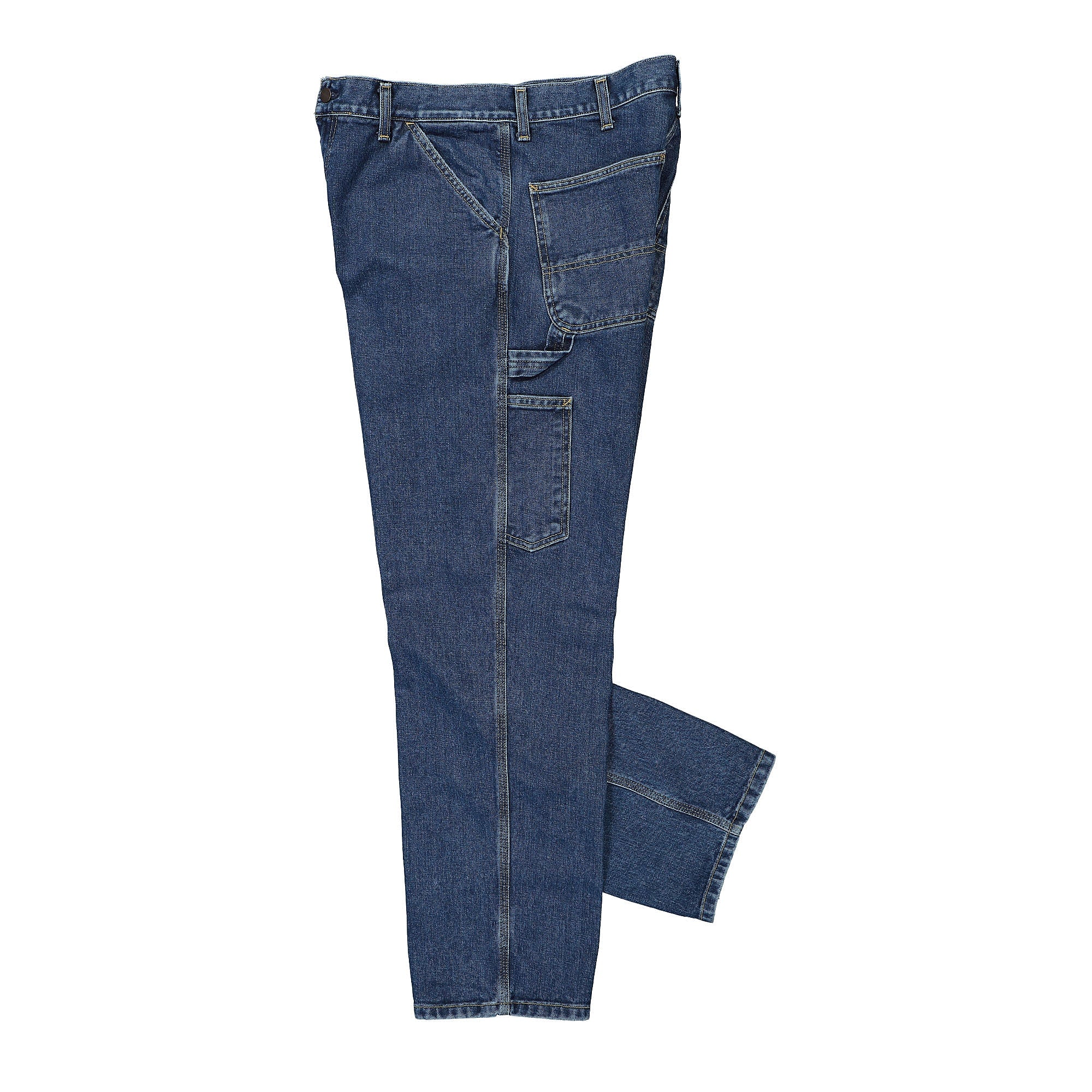 Carhartt WIP Single Knee Pant Blue Stone Washed Sweat & Track Pants Close-up | Overkill
