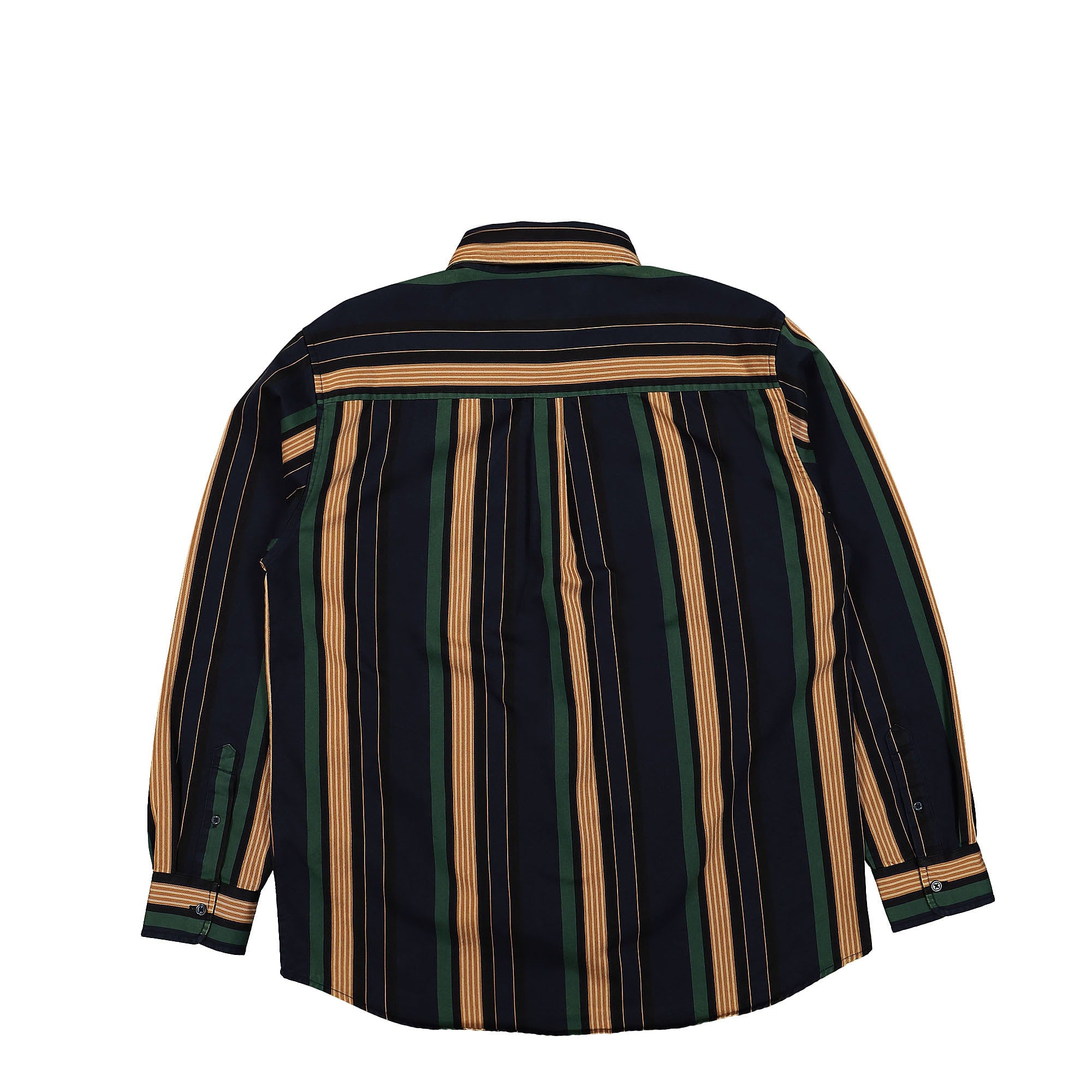 Carhartt WIP L/S Dorado Shirt Dorado Stripe Dark Navy shirts Material | Overkill