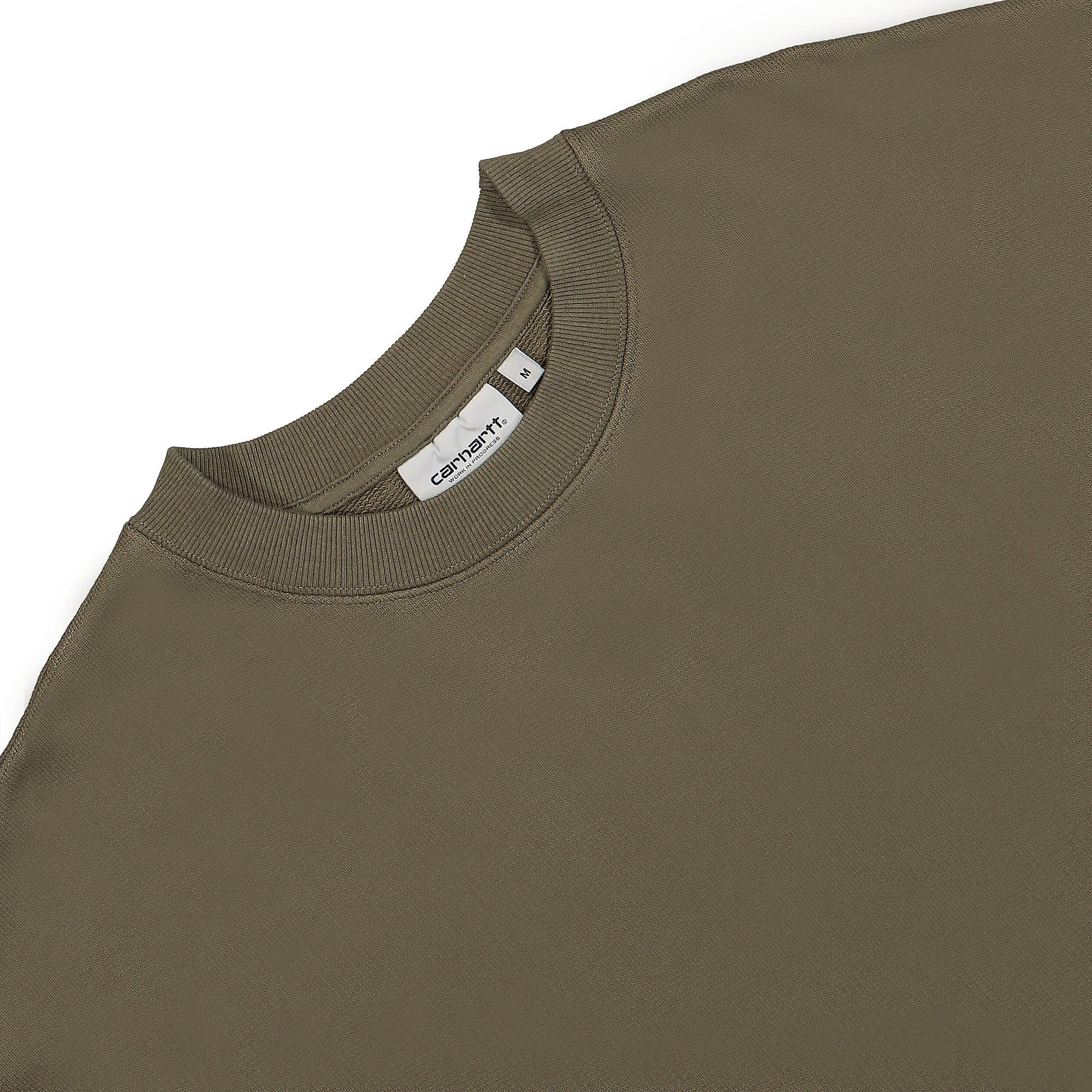 Carhartt WIP Link Script Sweat Nettle / Black Sweatshirts Close-up | Overkill
