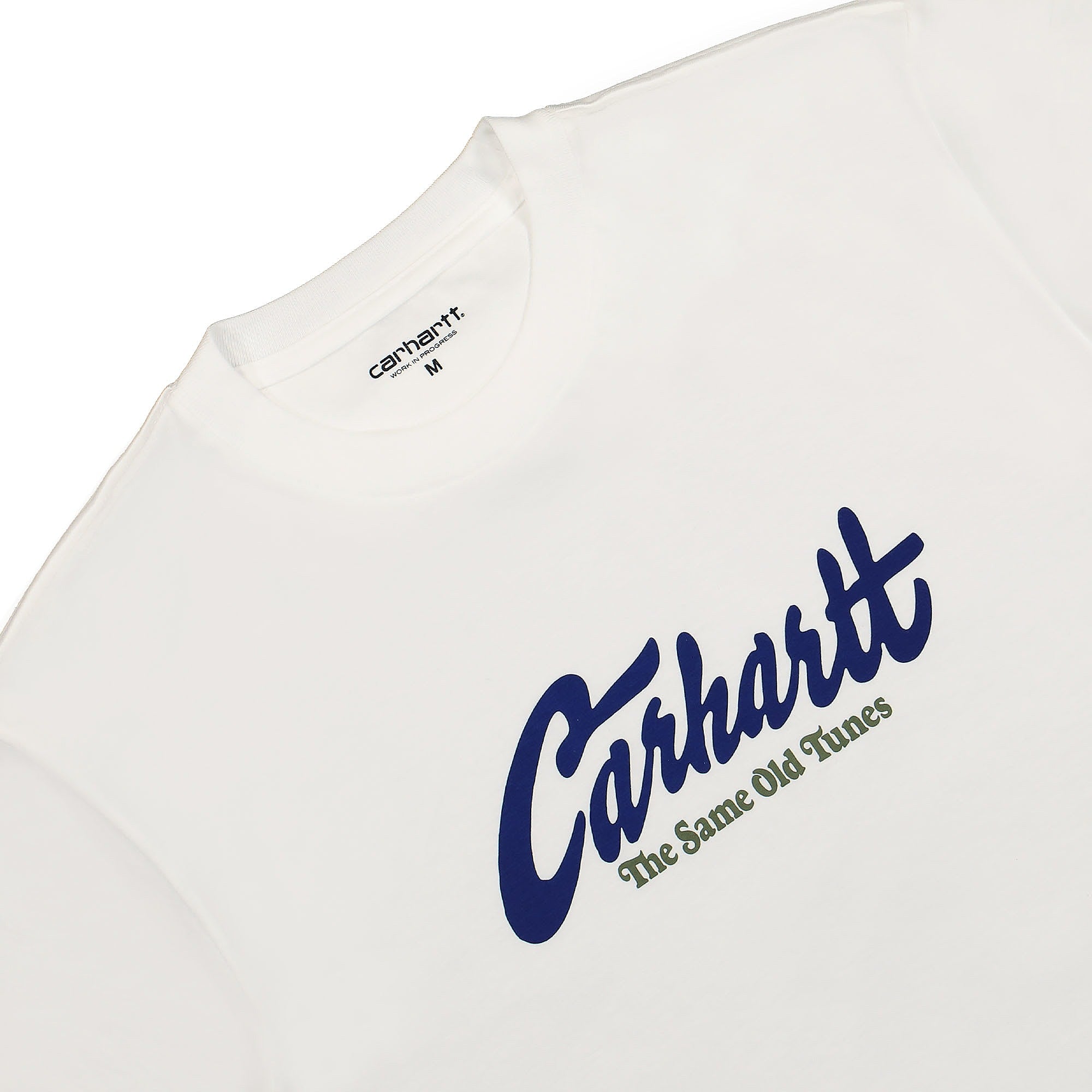 Carhartt WIP S/S Old Tunes T-Shirt White T-Shirts Close-up | Overkill