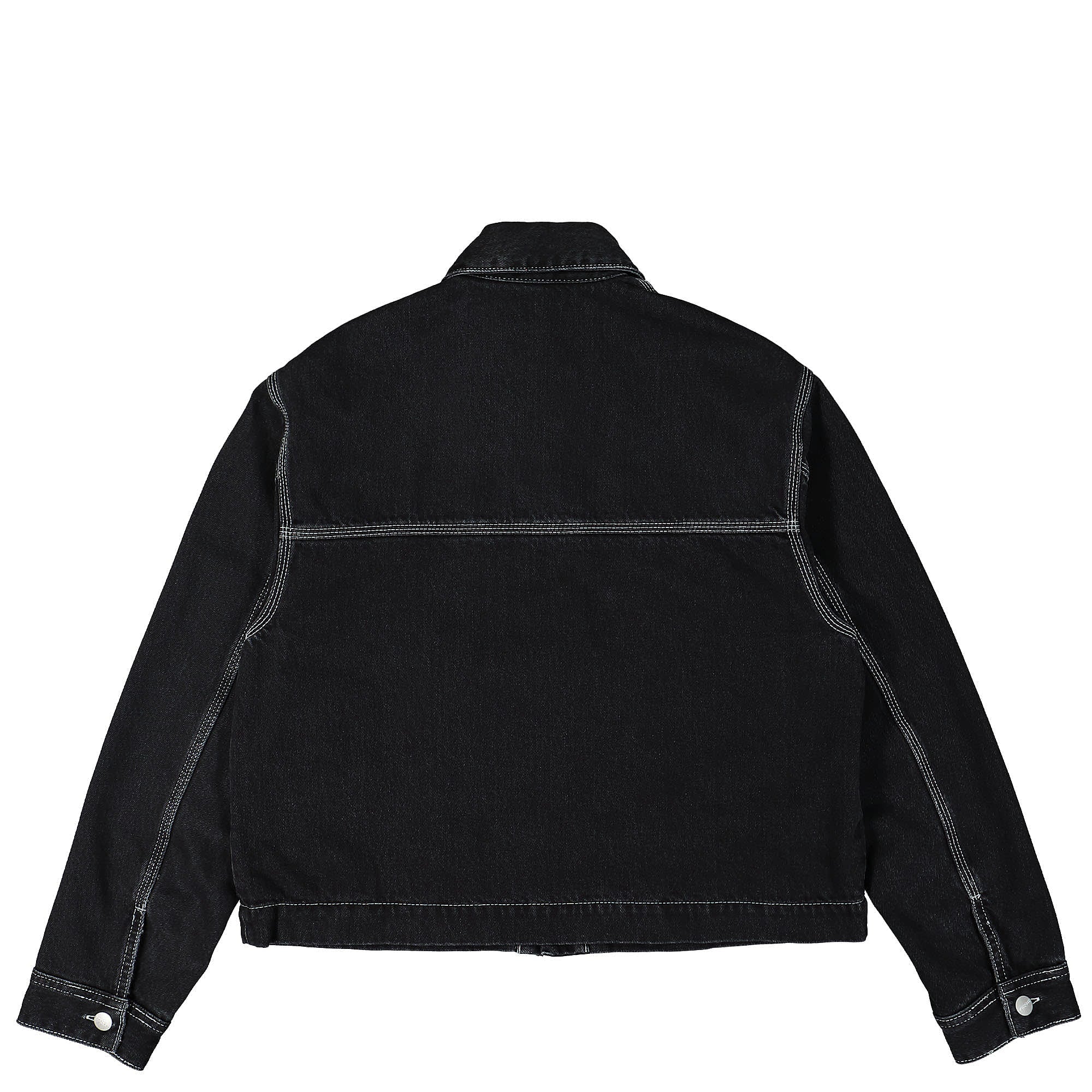 Carhartt WIP W Rider Shirt Jac Black Jackets Material | Overkill