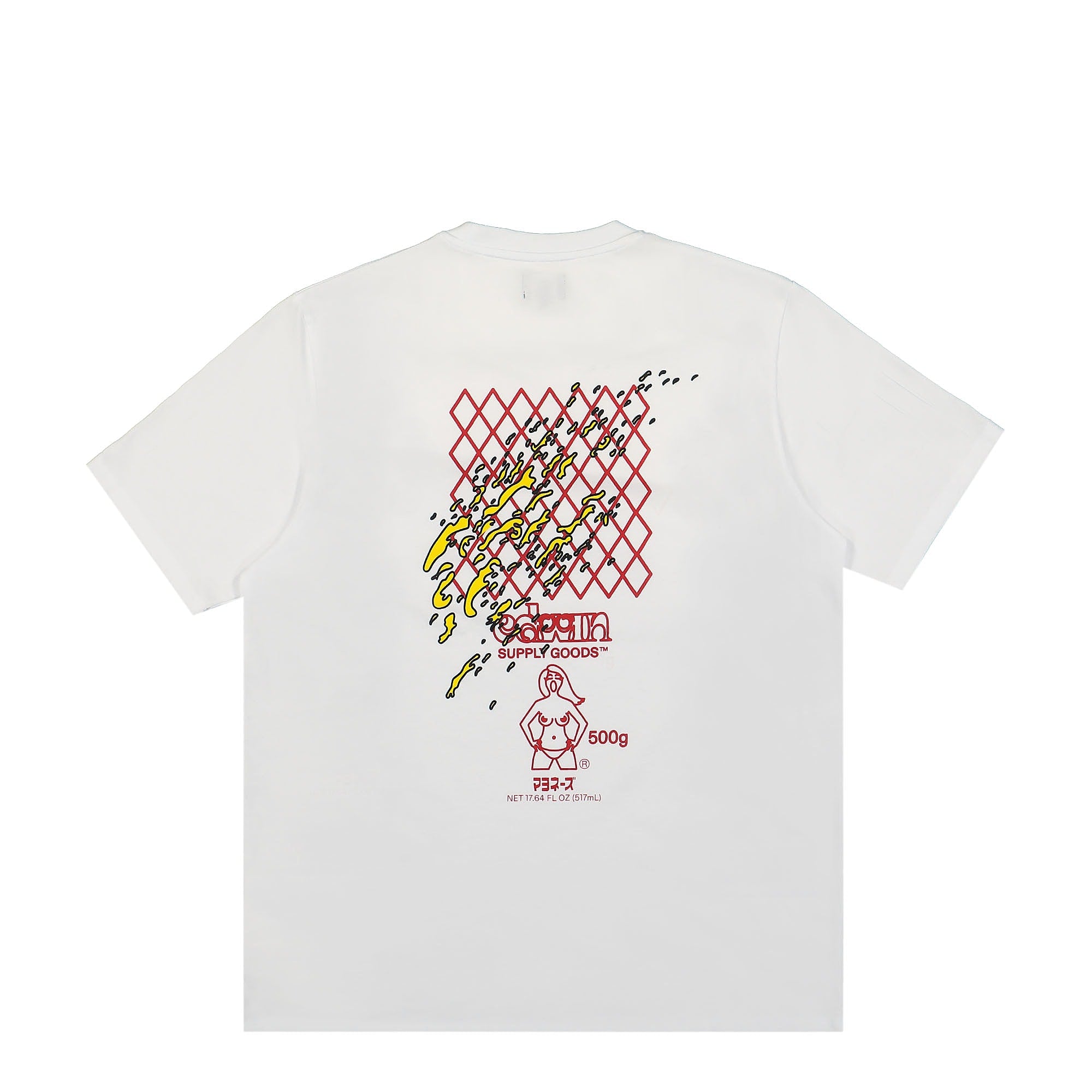 Edwin Mayo Single Jersey T-Shirt White Garment Washed T-Shirts Close-up | Overkill