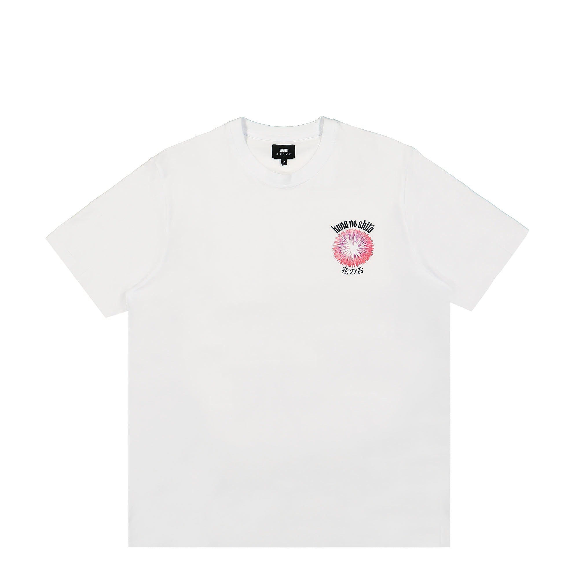 Edwin Hana No Shita TS Single Jersey White T-Shirts I031894.02.67.03 | Overkill