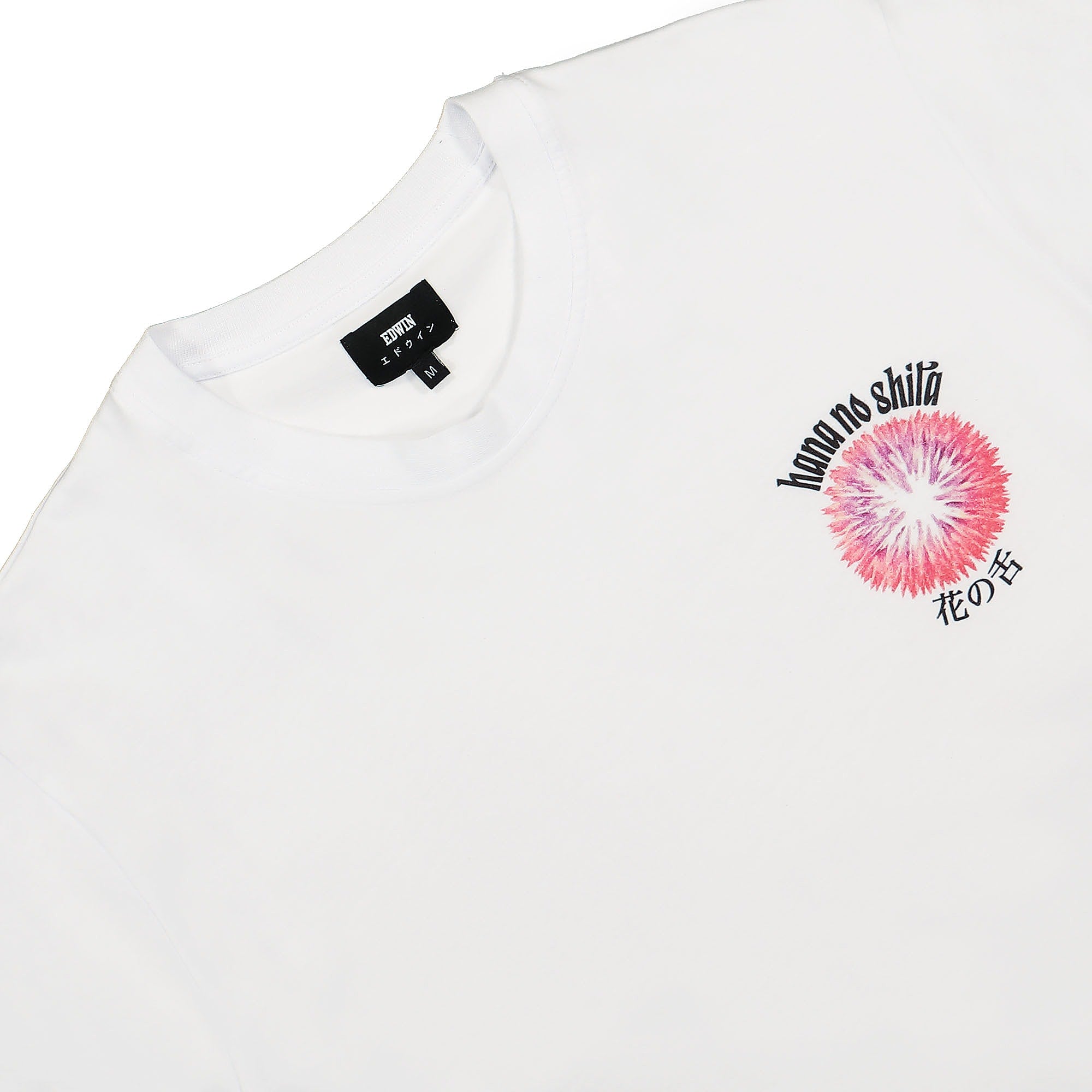 Edwin Hana No Shita TS Single Jersey White T-Shirts Material | Overkill