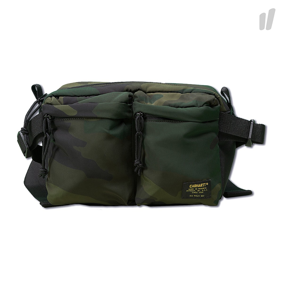 Carhartt WIP Military Hip Bag Green / Black Hip & Waist Bags I024252.836.90.06 | Overkill