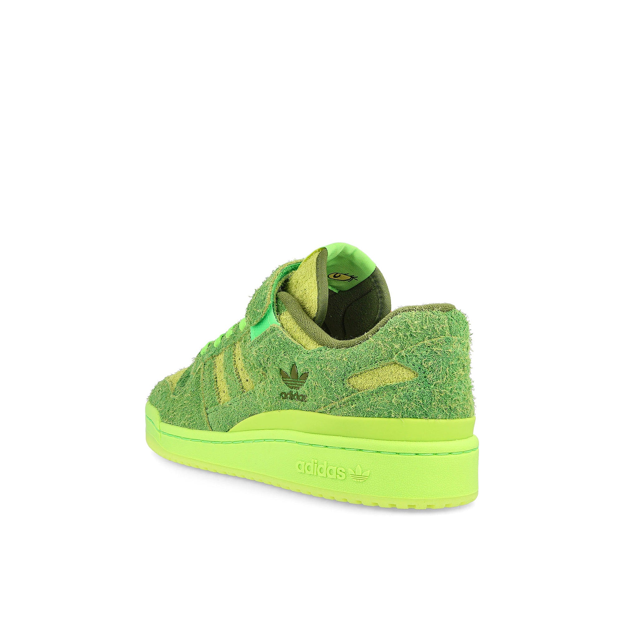 adidas Forum Low Classic Junior The Grinch Supplier Colour-Solar Green-Red Sneakers Material | Overkill