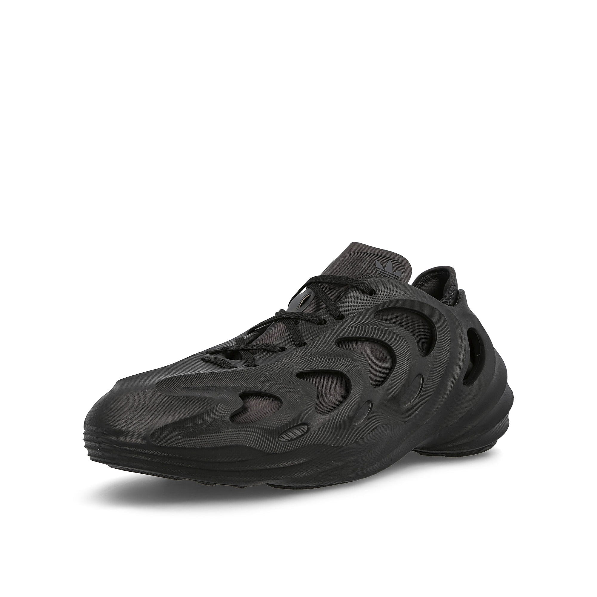 adidas adiFOM Q Core Black / Core Black / Grey Six Low Top Sneakers Close Up | Overkill