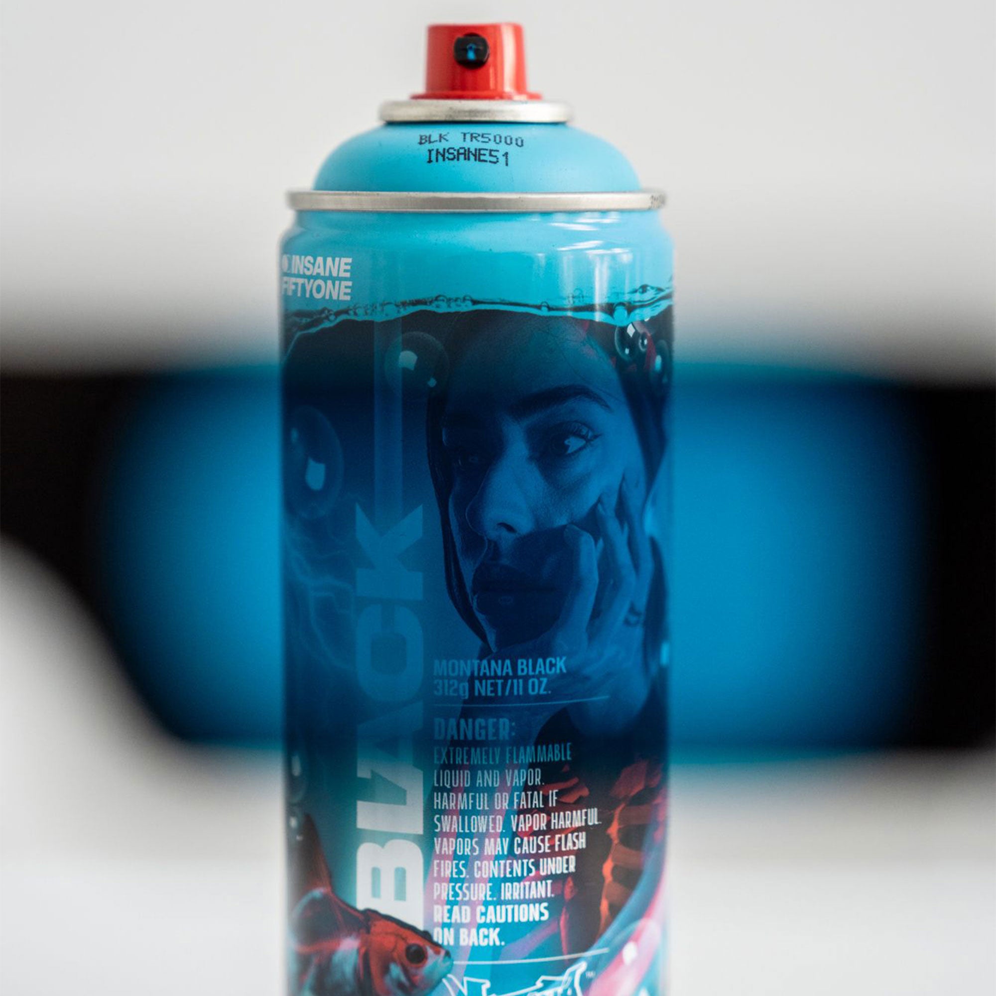 Montana Black NC 400 ml Ltd. Artist Edition #28 - Insane 51 0 Cans Material | Overkill