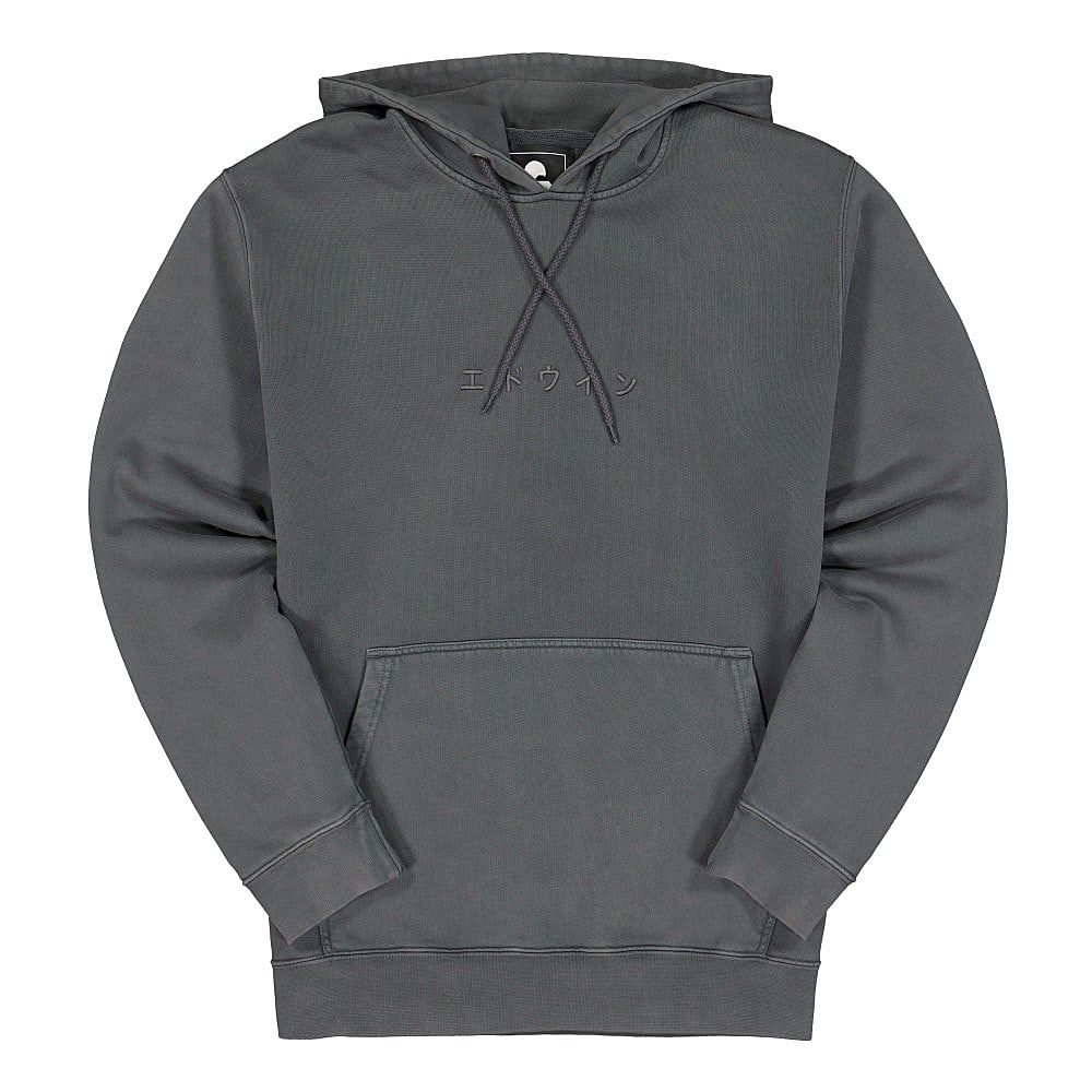 Edwin Katakana Hoodie Sweat Ebony Hoodies I026653.EBN.GX.03 | Overkill