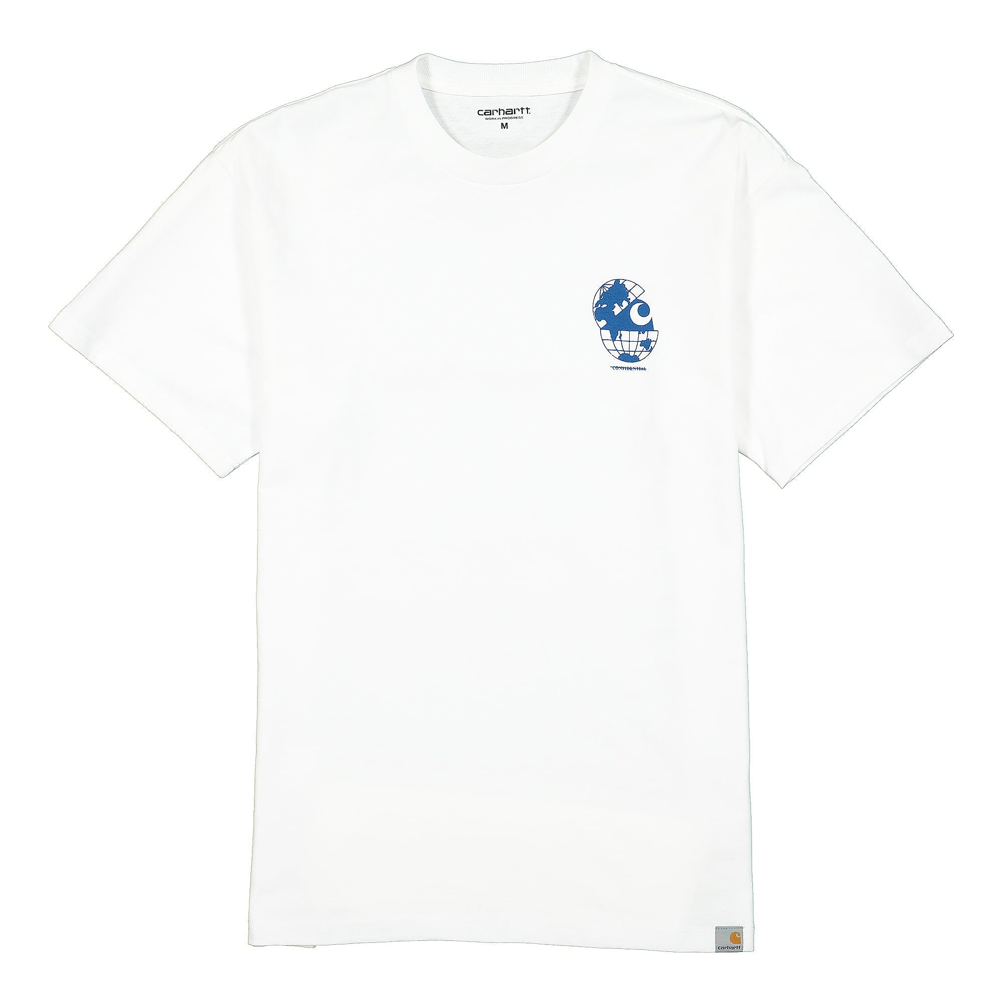 Carhartt WIP S/S Radio T-Shirt White / Blue T-Shirts I027078.02.90.03 | Overkill