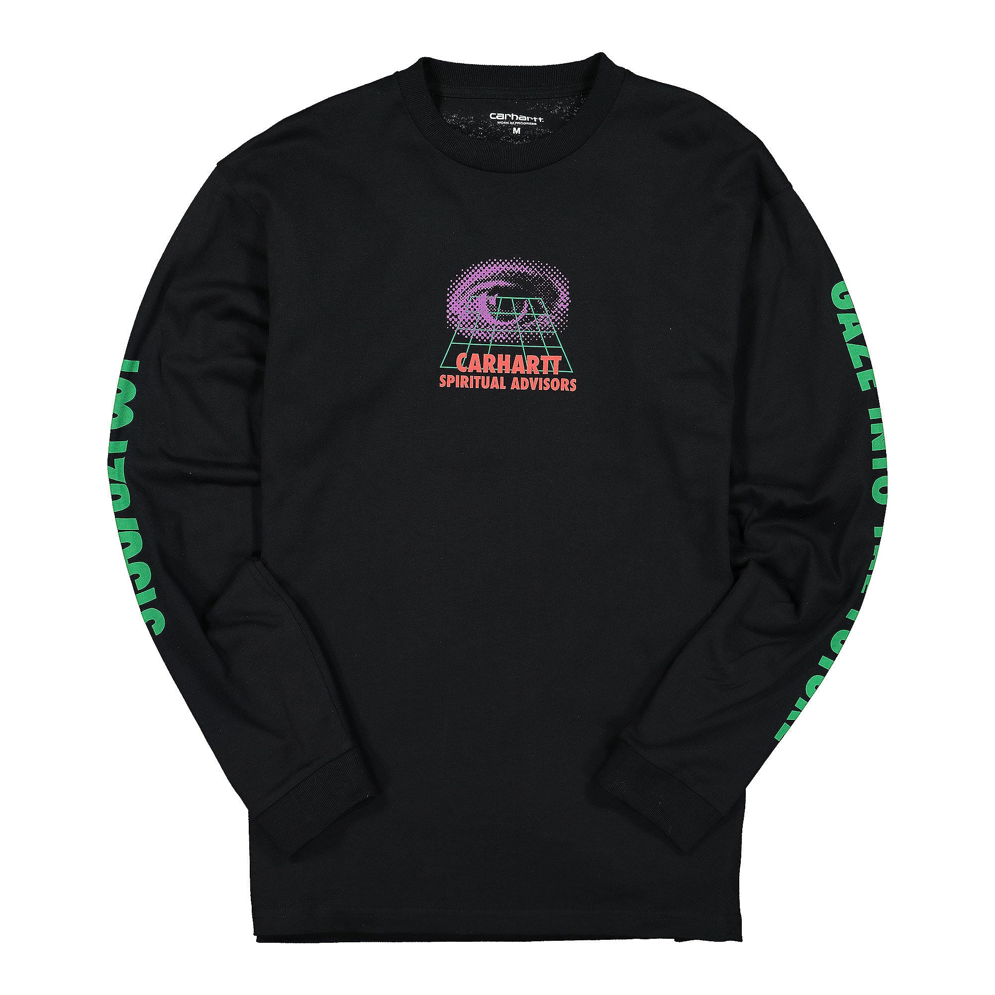 Carhartt WIP L/S Gaze T-Shirt Black Longsleeves I027080.89.00.03 | Overkill