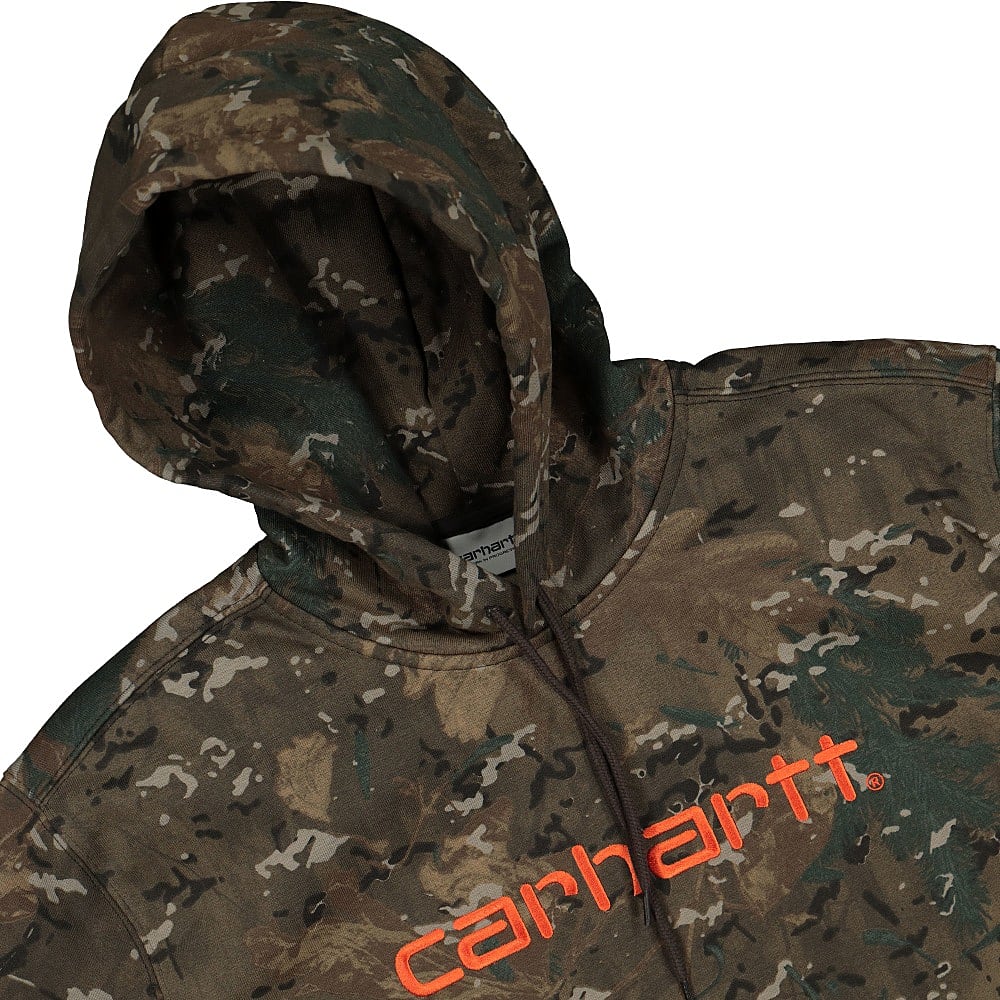 Carhartt WIP Hooded Sweat Camo Hoodies Close-up | Overkill