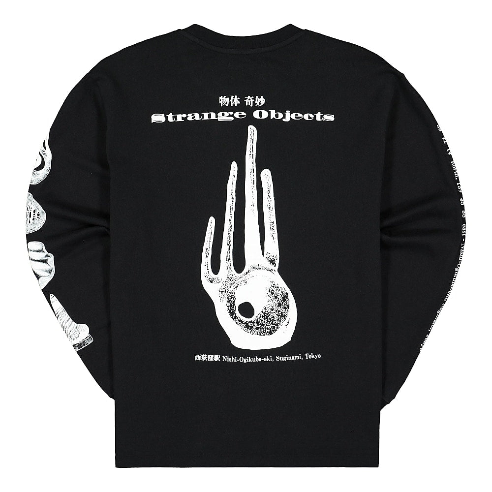 Edwin Strange Objects TS LS Single Jersey Black Longsleeves Material | Overkill