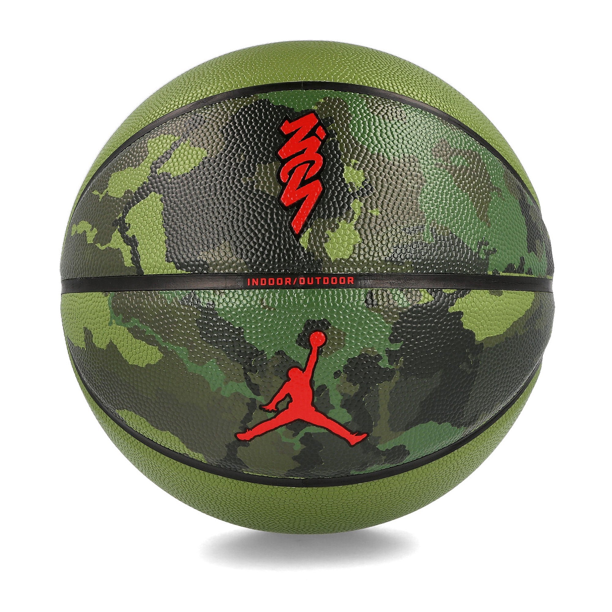 Nike All Court 8P Z. Williamson Basketball Aparagus / Black / University Basketballs Close-up | Overkill