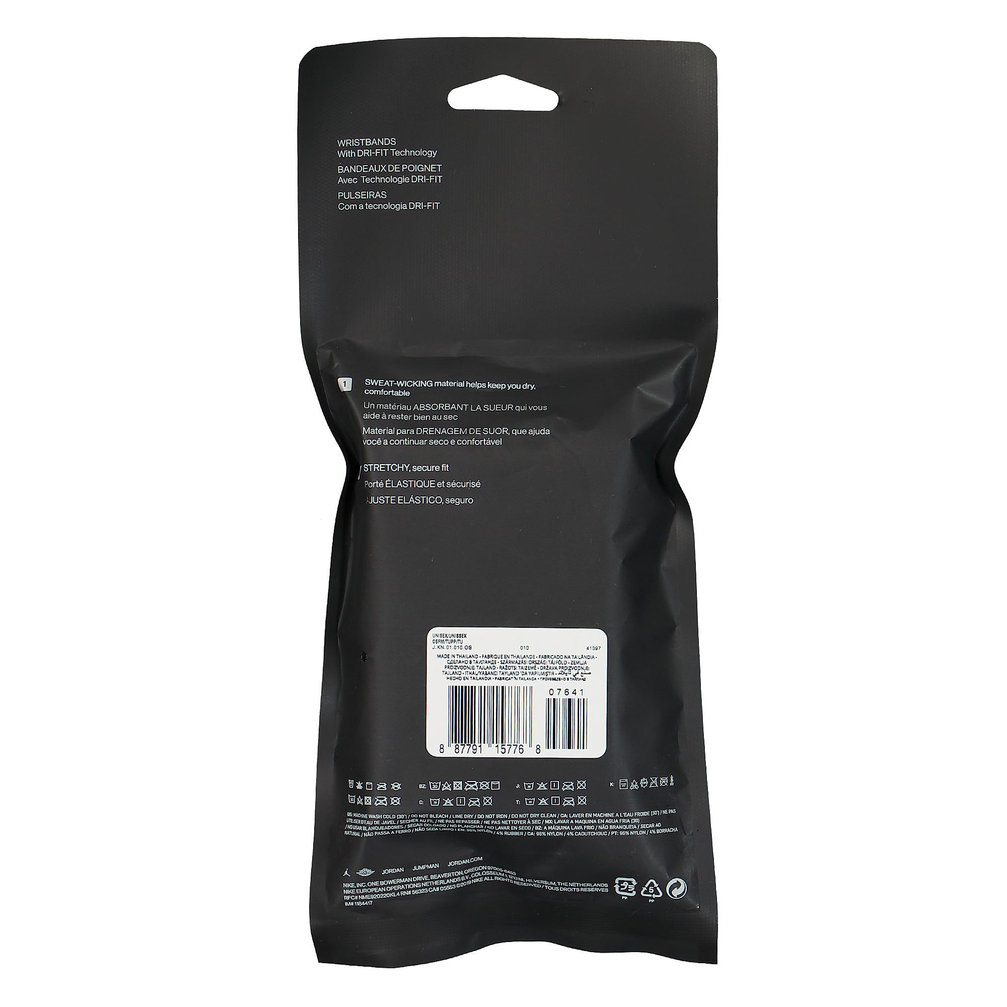 Jordan Jumpman Wristbands Black / White Jewelry Material | Overkill