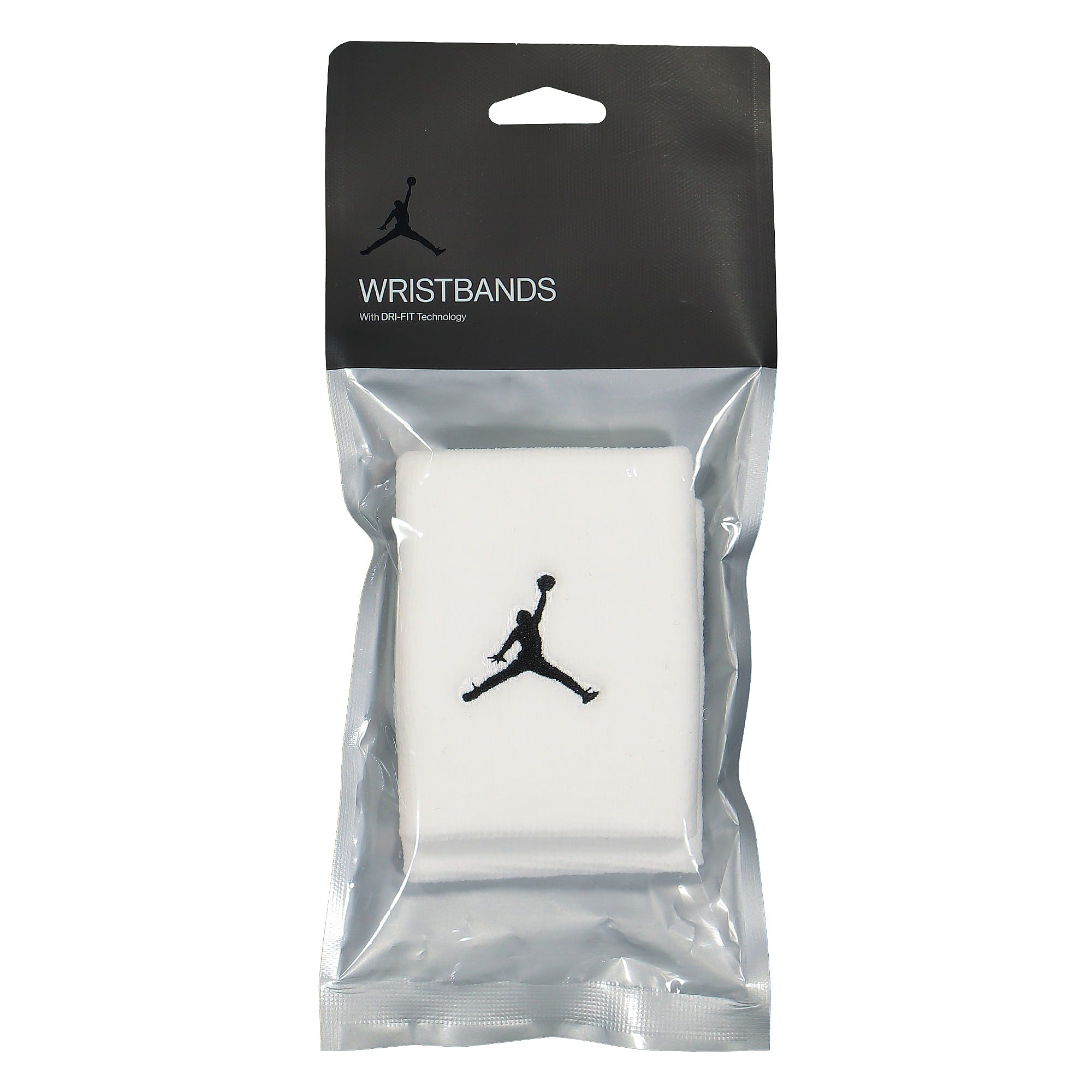 Jordan Jumpman Wristbands White / Black Jewelry J.KN.01.101.OS | Overkill
