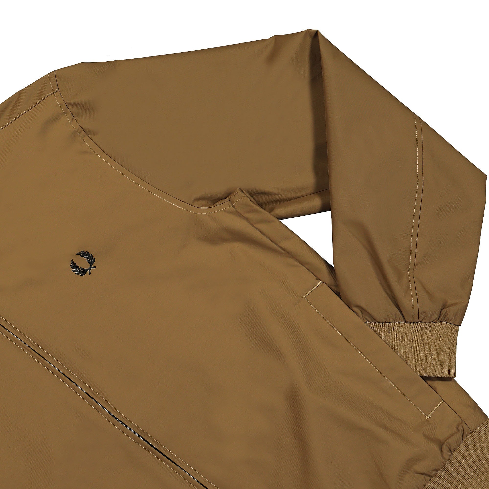 Fred Perry Brentham Jacket Shaded Stone Bomber & Varsity Jackets Detailfoto | Overkill