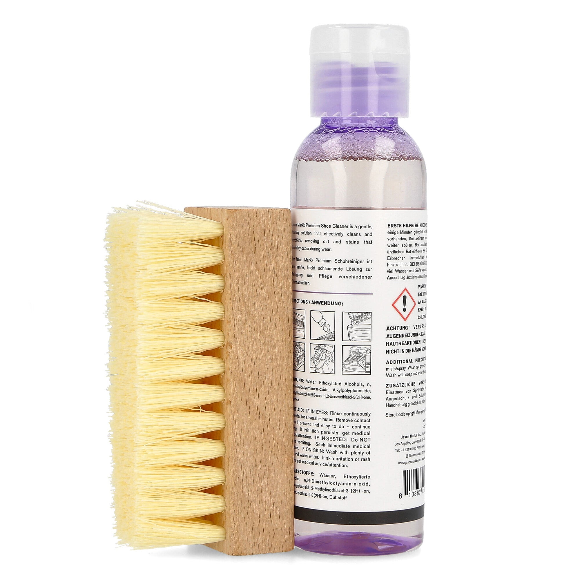 Jason Markk Premium Deep Cleaning Kit 4 oz. White Sneaker Care Material | Overkill