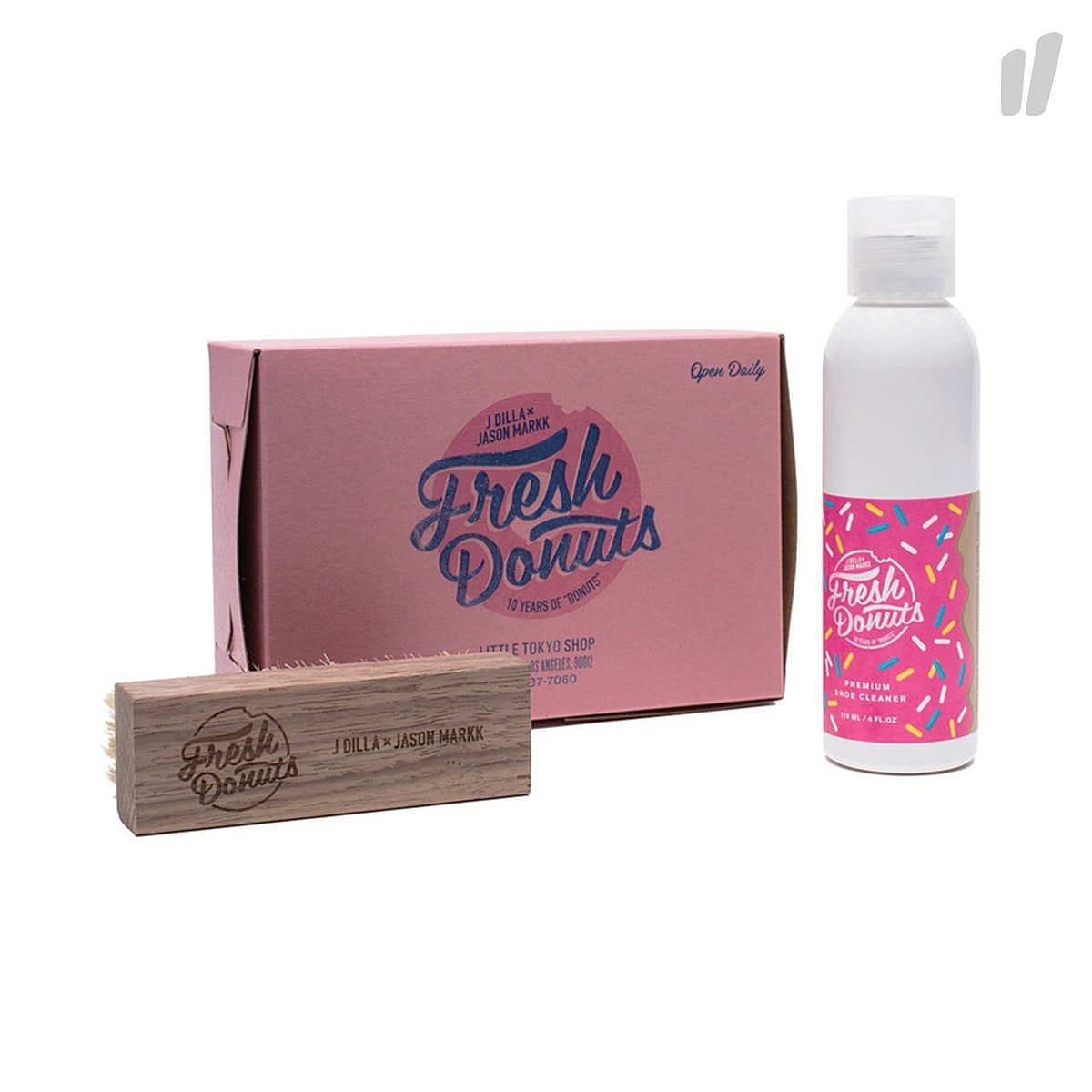 Jason Markk Premium Shoe Cleaner Donut Box Pink Sneaker Care JM1612 | Overkill